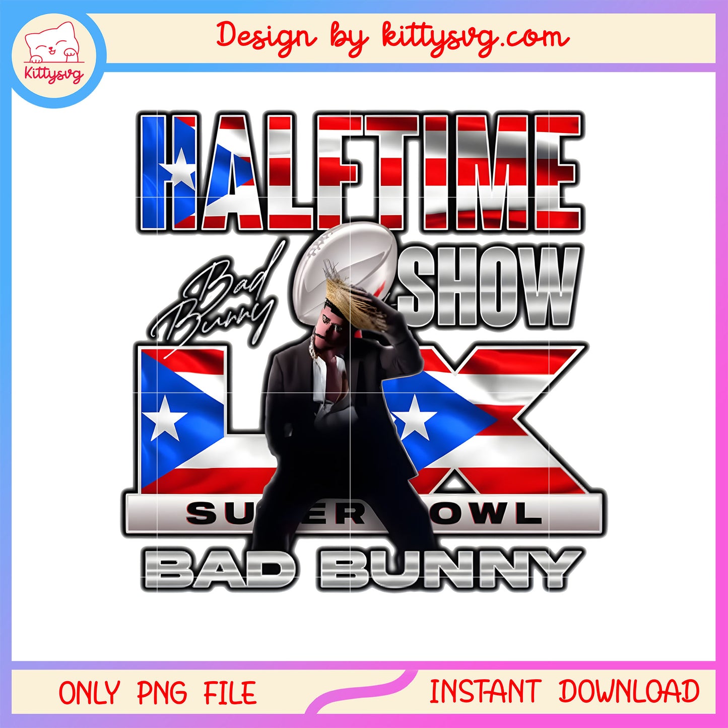 Bad bunny super bowl halftime show png, halftime show png