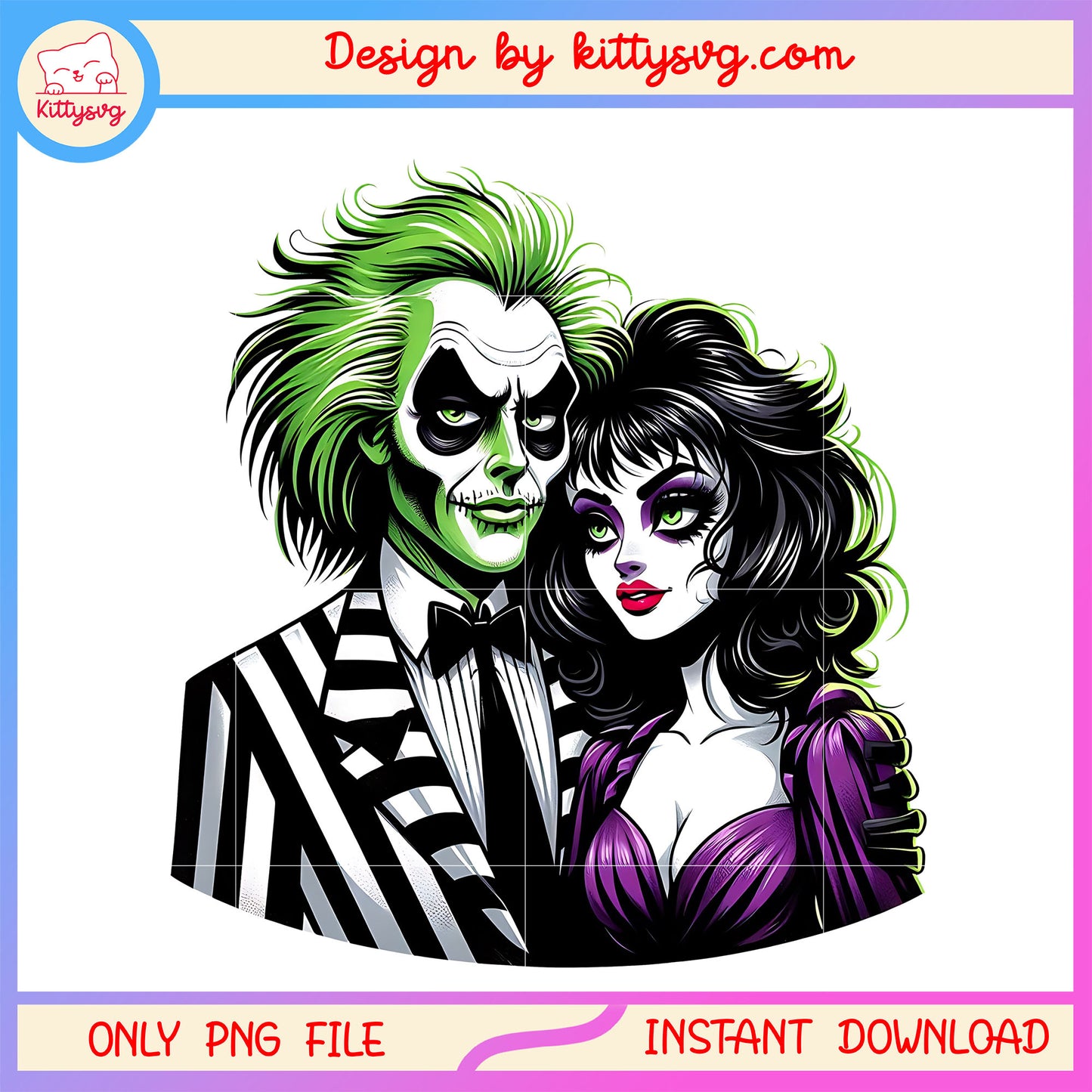 Beetlejuice and lydia couple png, Beetlejuice and lydia png, horror film png