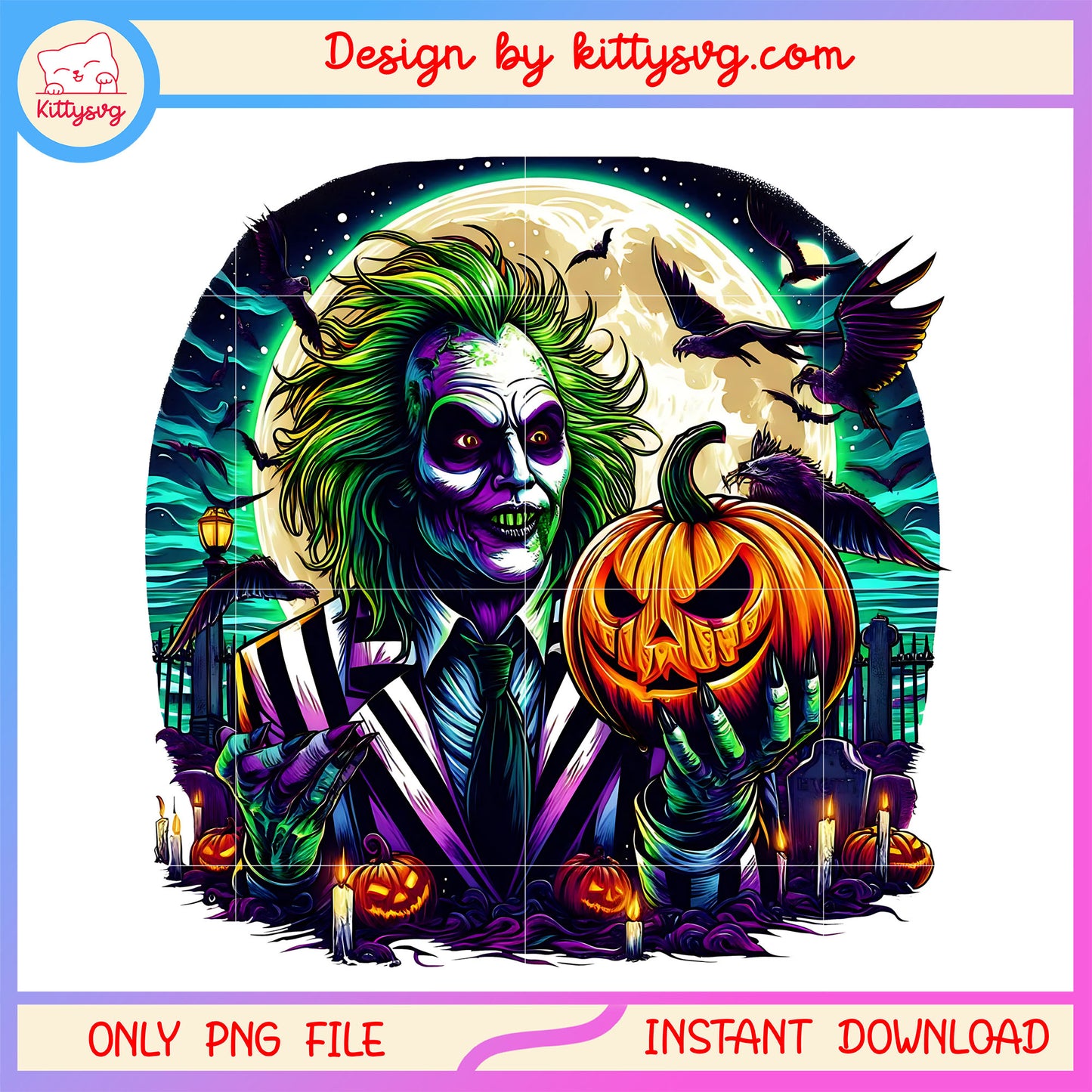 Beetlejuice pumpkin halloween png, beetlejuice and pumpkin png
