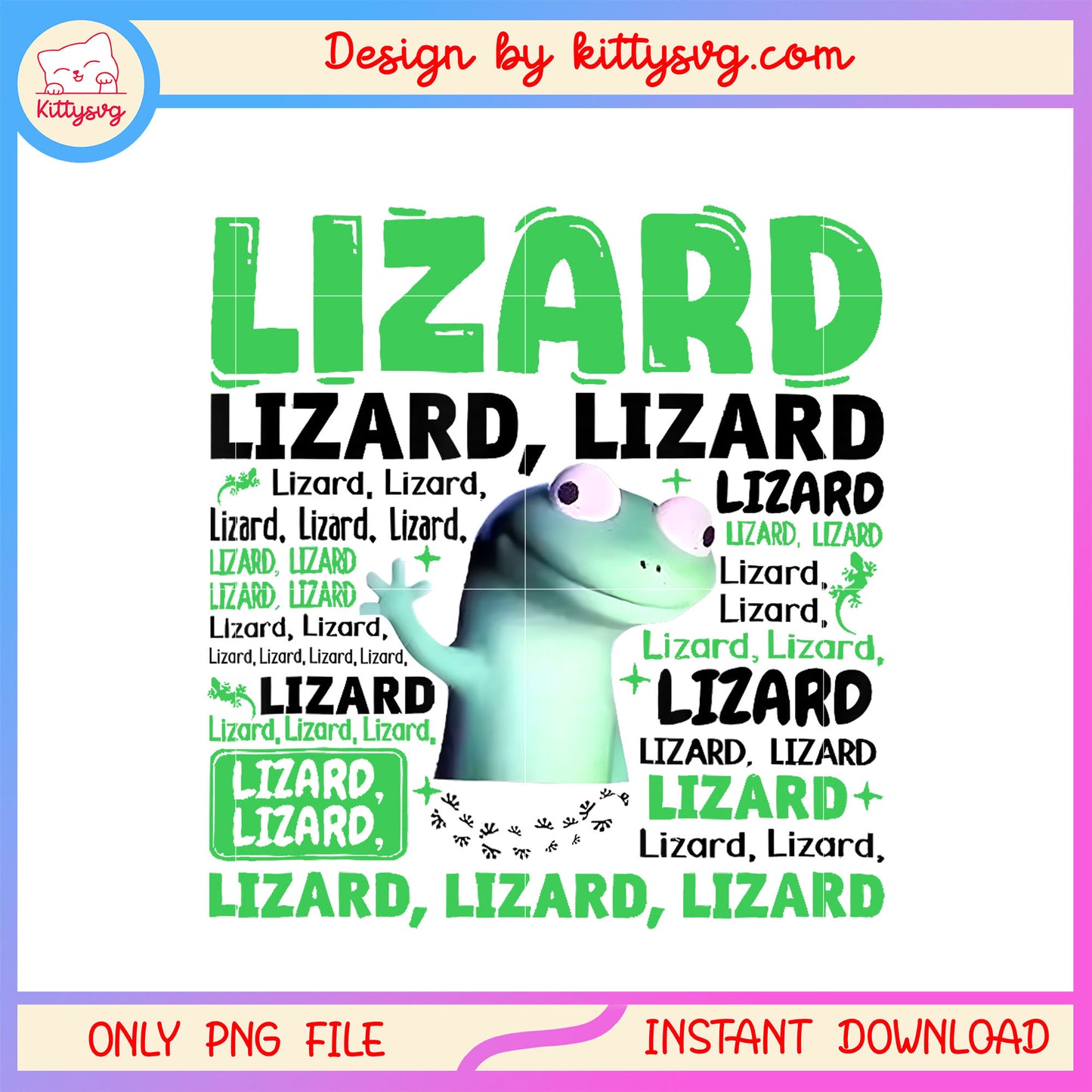 Bold lizard text cartoon design png, lizard frog png, lot lizard meme png