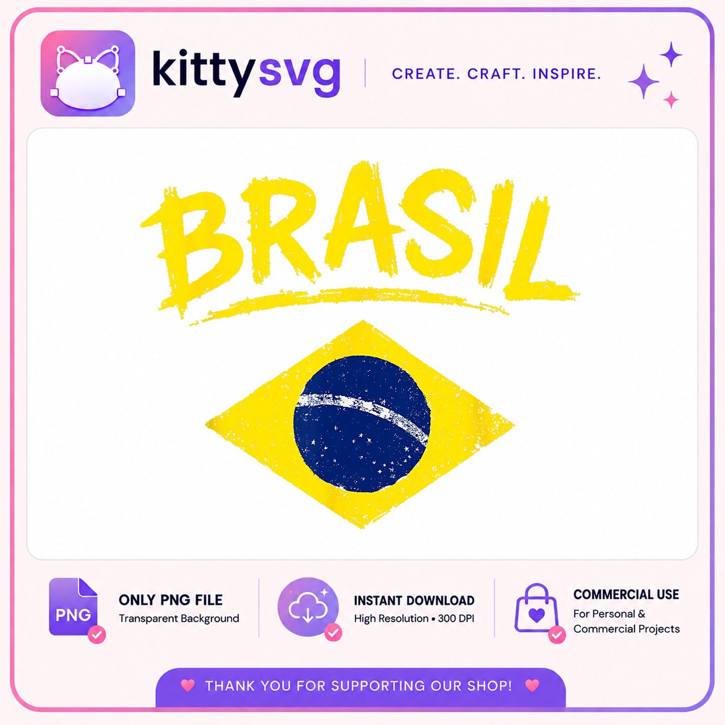 Brasil Flag PNG, Brazil Grunge Flag, Brazilian Pride PNG