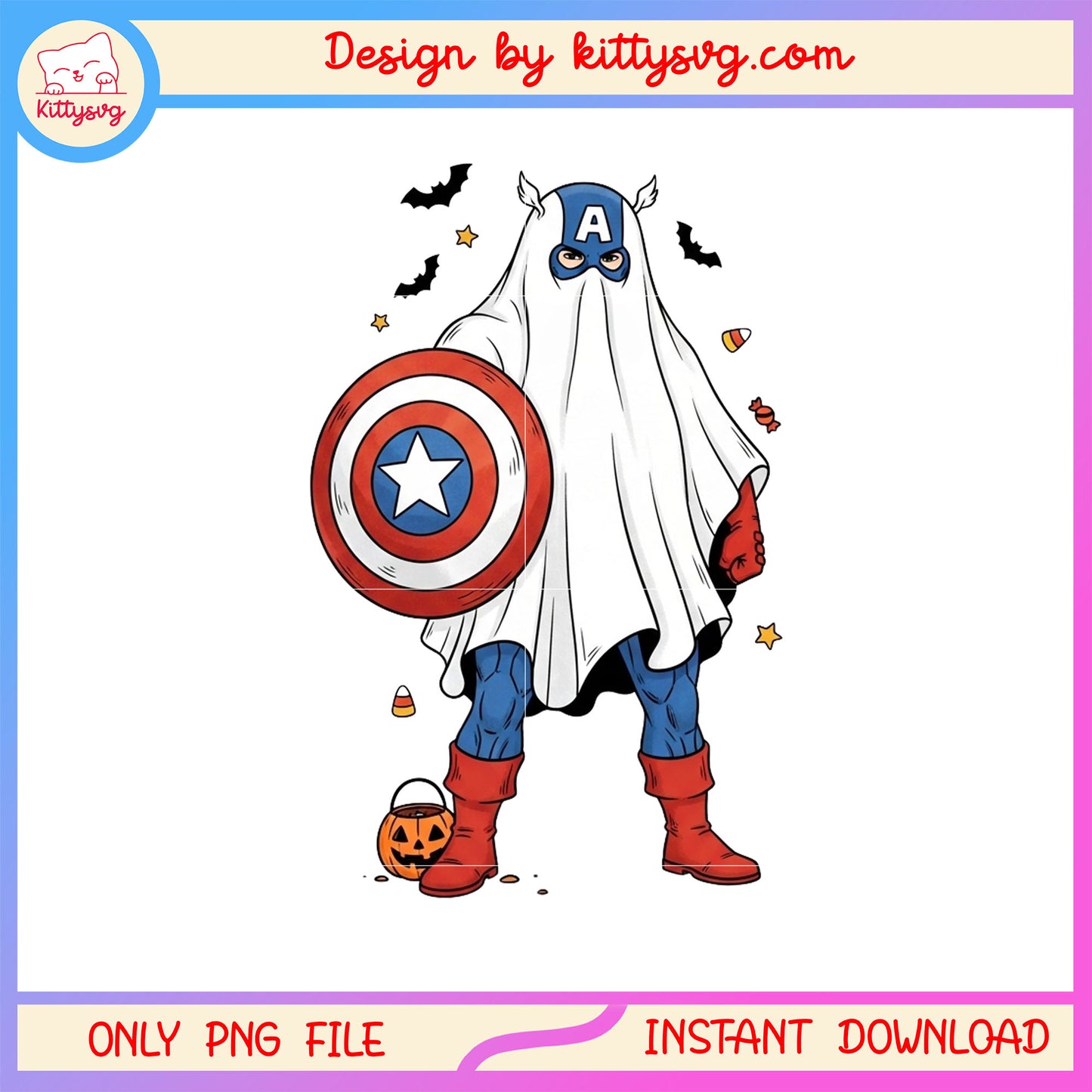 Captain america halloween outfits design png, captain america png