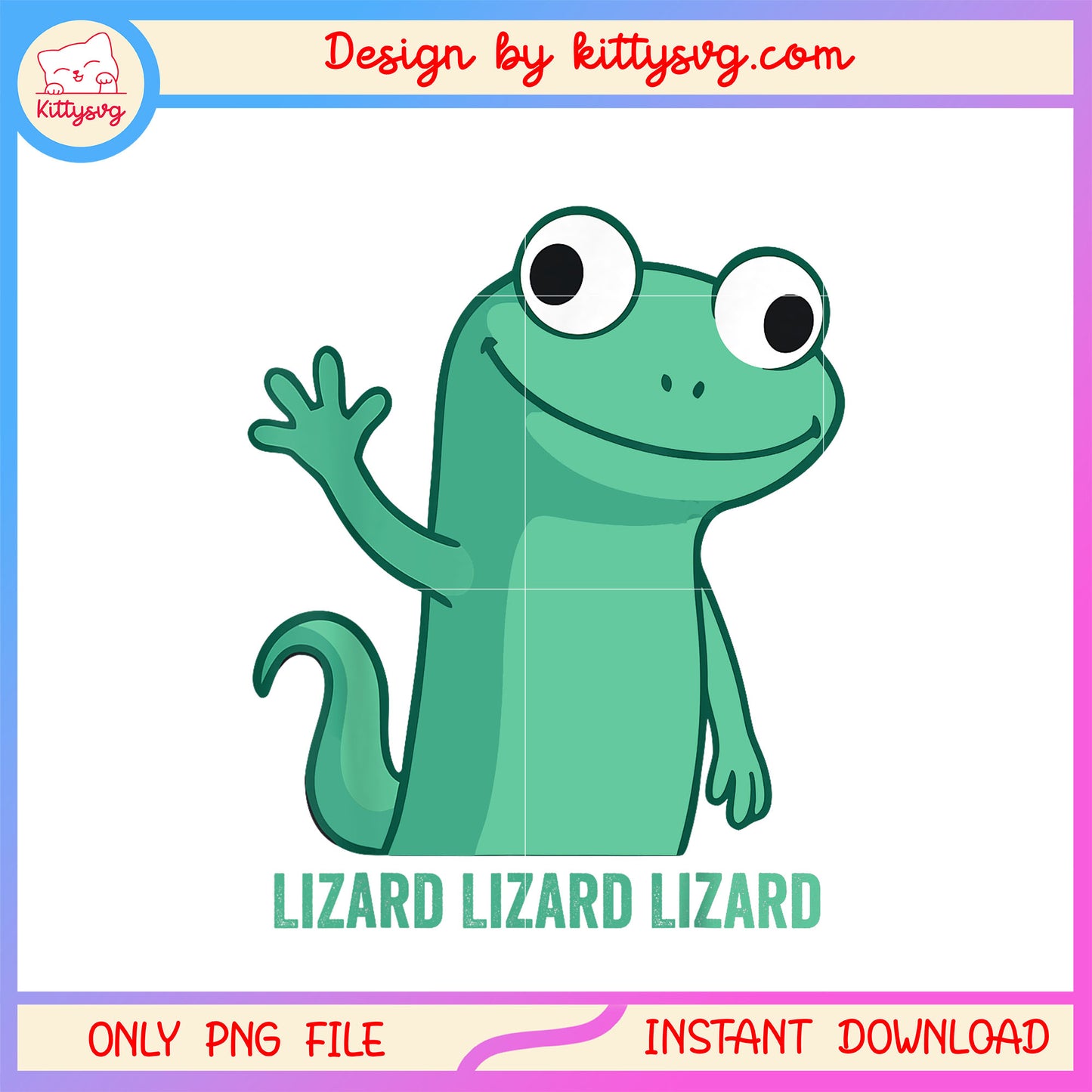 Cartoon Lizard frog funny design png, lizard meme face png