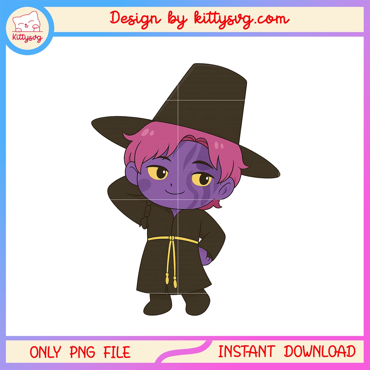 Chibi jinu demon saja boys design png, saja boys movie png, boy band png
