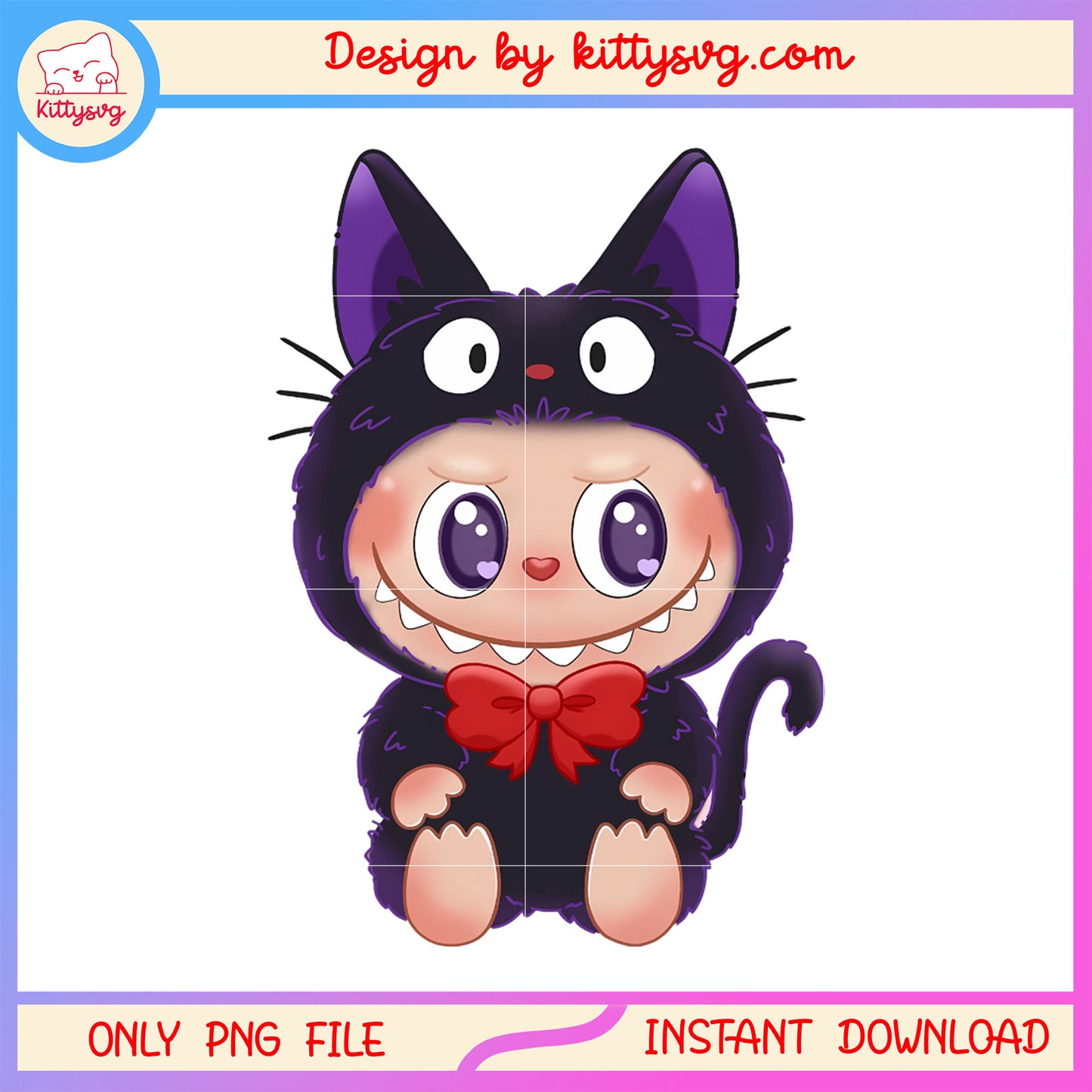 Chococat labubu costume design png, chococat png, labubu png
