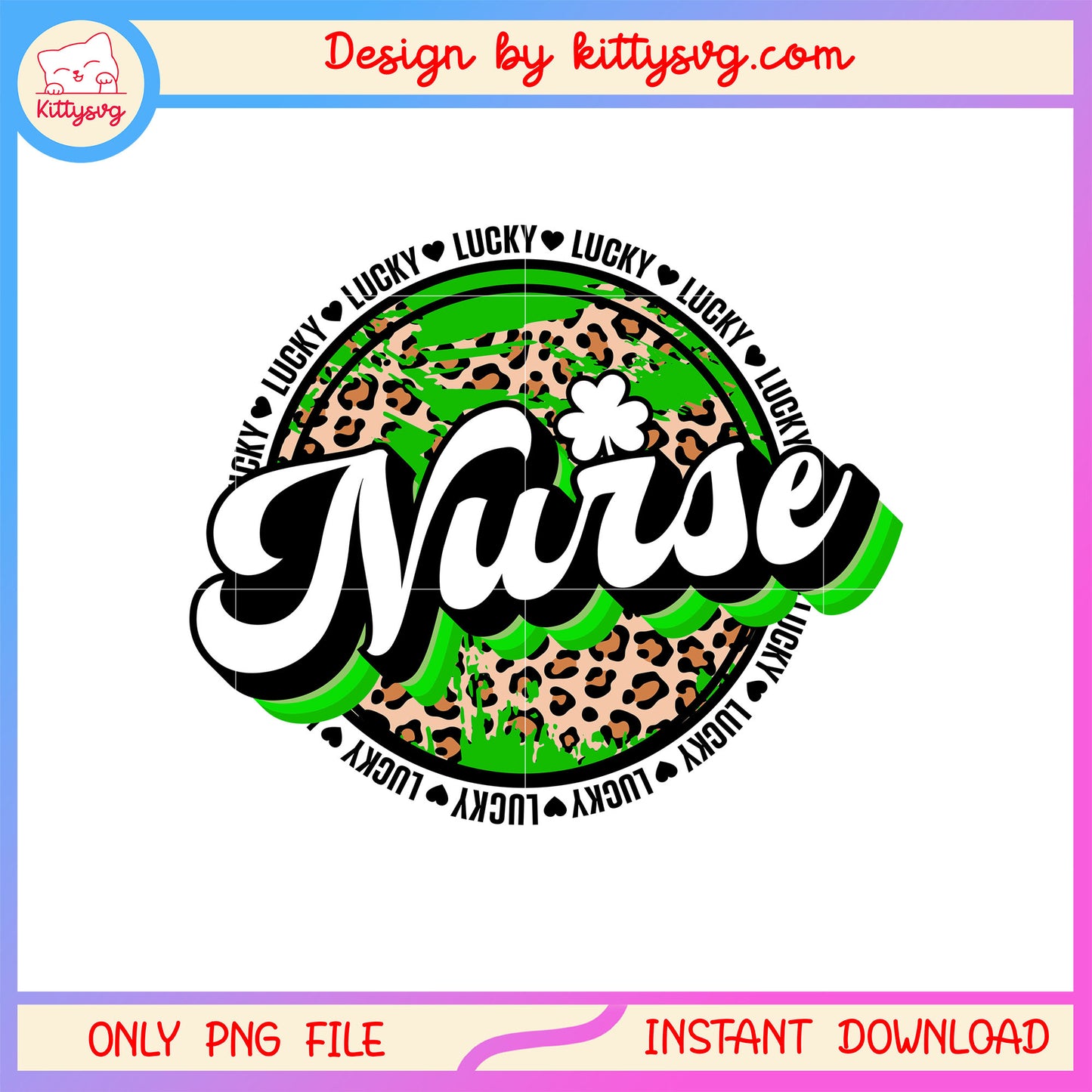 Circle nurse st patrick's png, what is st patrick's day png