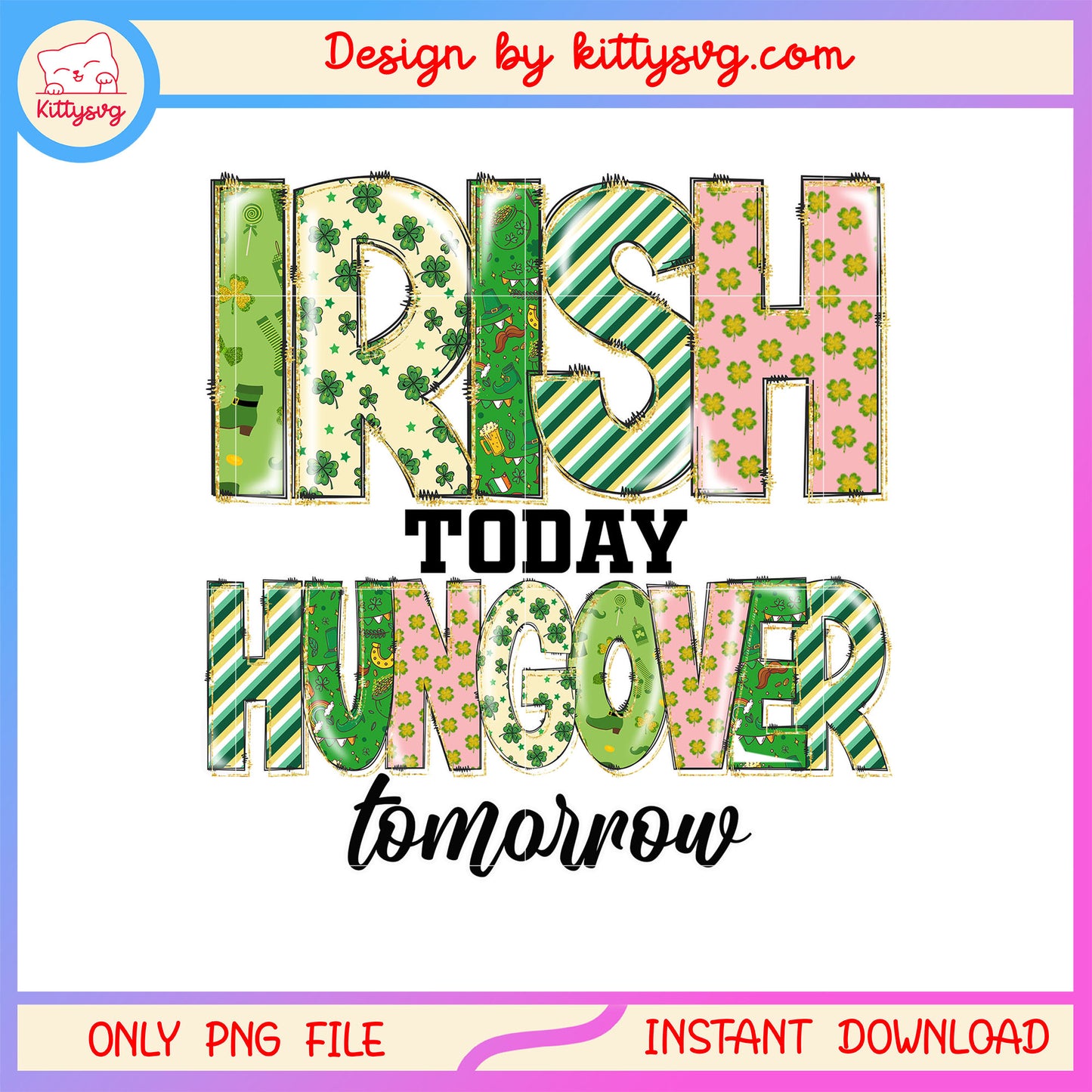 Customer irish cute patrick png, st patrick's day irish png