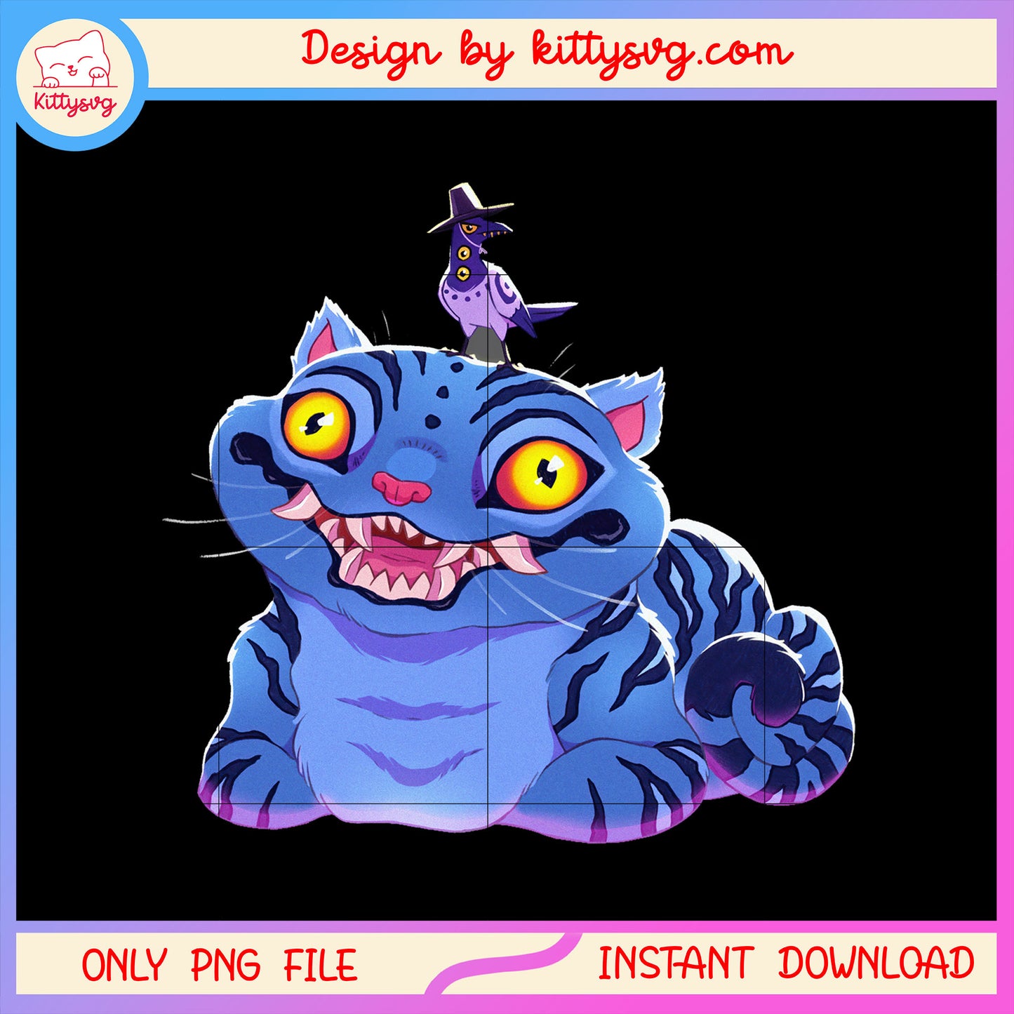 Cute tiger derpy character design png, kpop demon hunters cast png