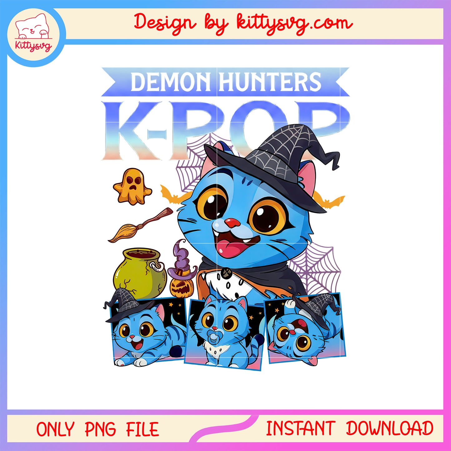 Demon derpy tiger witch costume design png, derpy tiger png