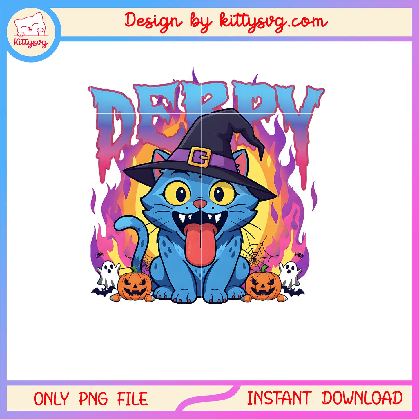 Derpy tiger halloween costume burning png, witch png