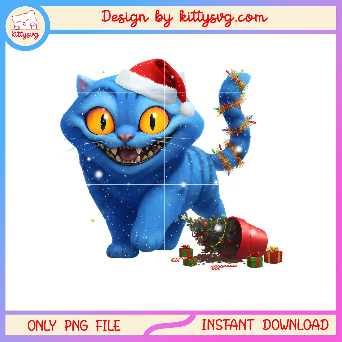 Derpy tiger kpop happy christmas png, tiger kpop demon hunters png