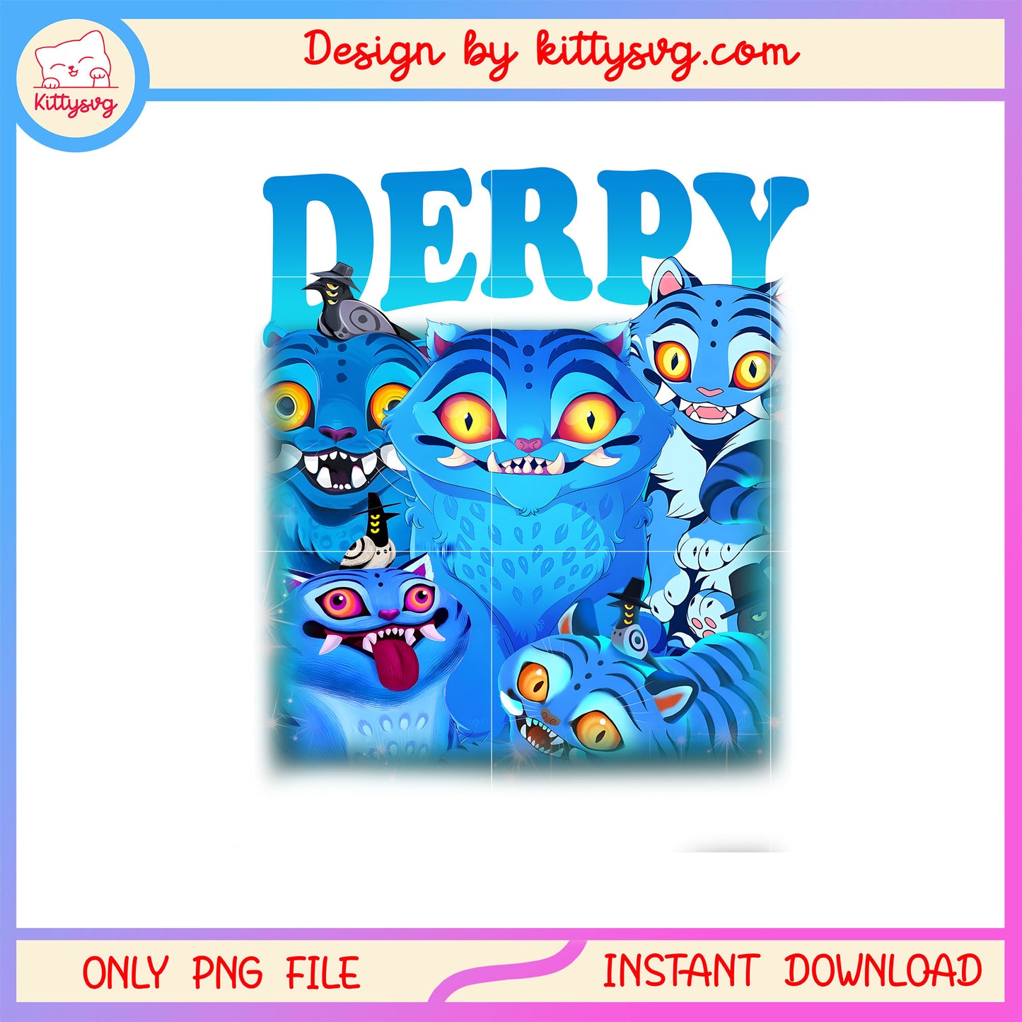 Derpy tiger sussie demon hunters png, derpy tiger character png