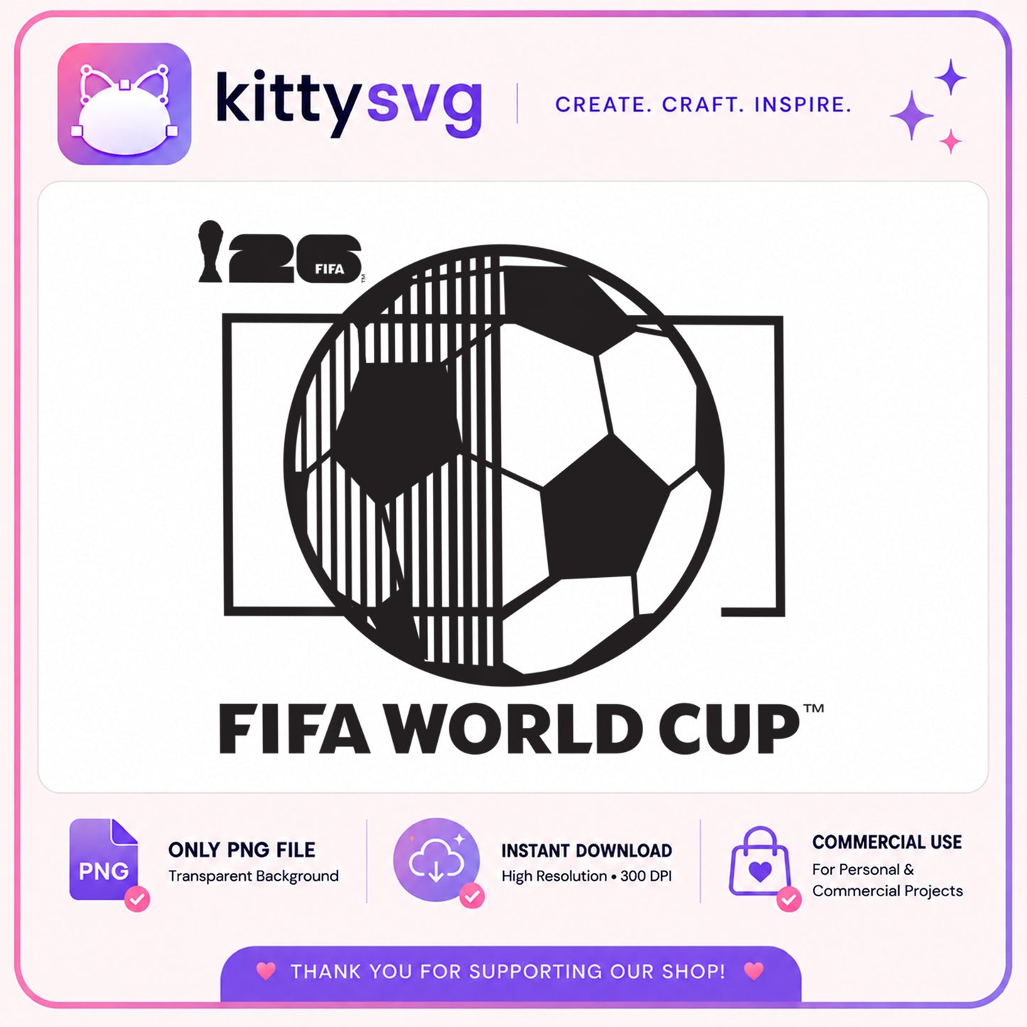 FIFA World Cup 2026 PNG, Soccer Ball PNG, Football PNG