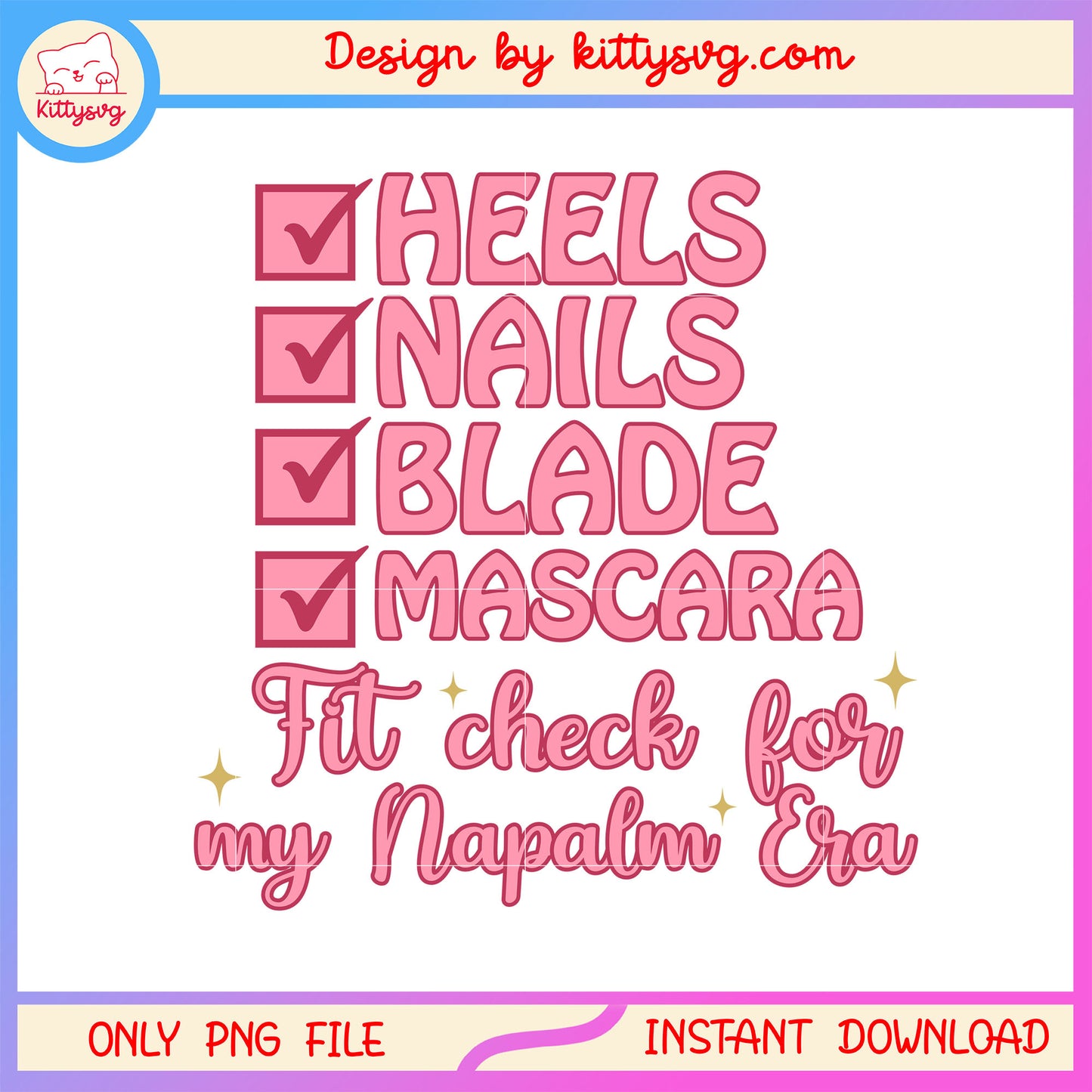 Fit check for my napalm era design png, huntrix quote png, mira huntrix png