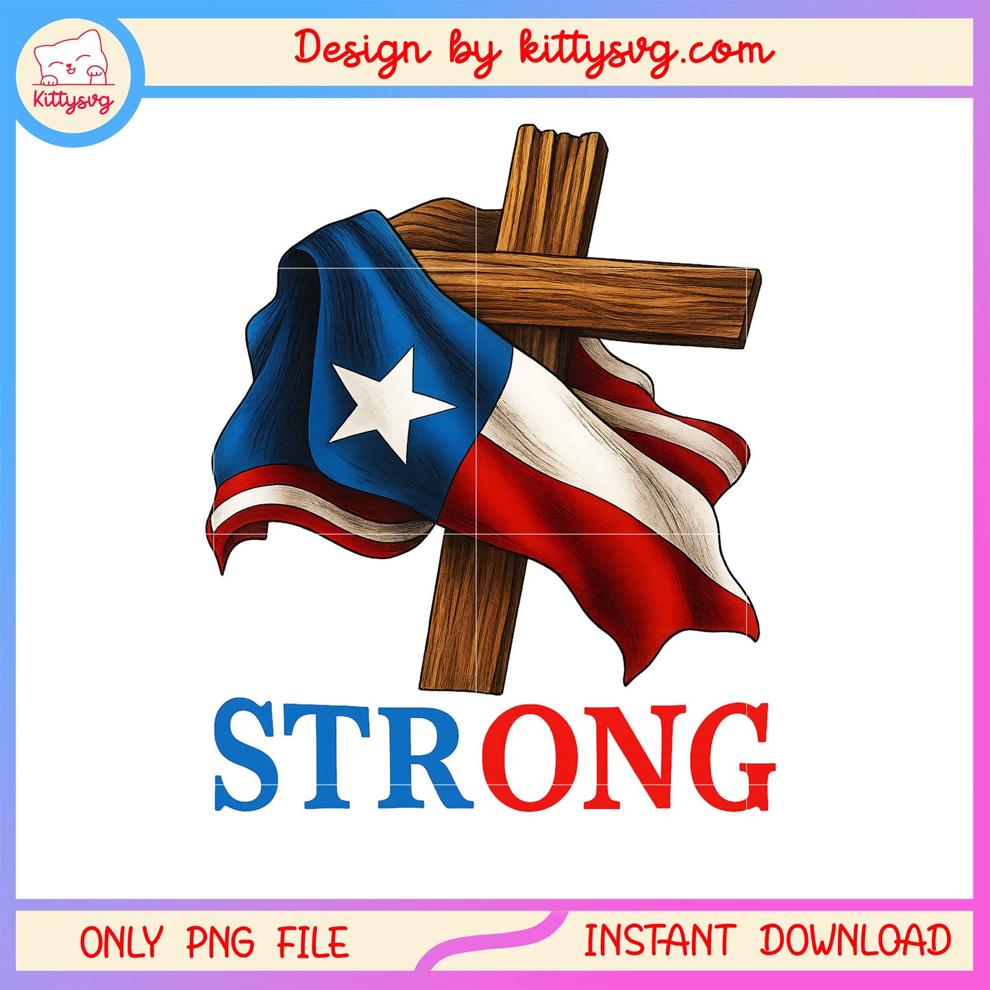 Flag of texas strong design png, pray for texas png, hill country png