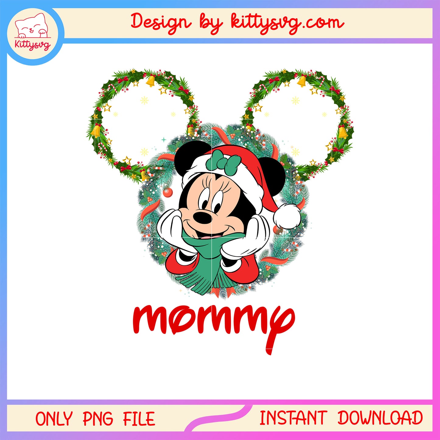 Flower minnie disney ear mommy png, disney minnie character png