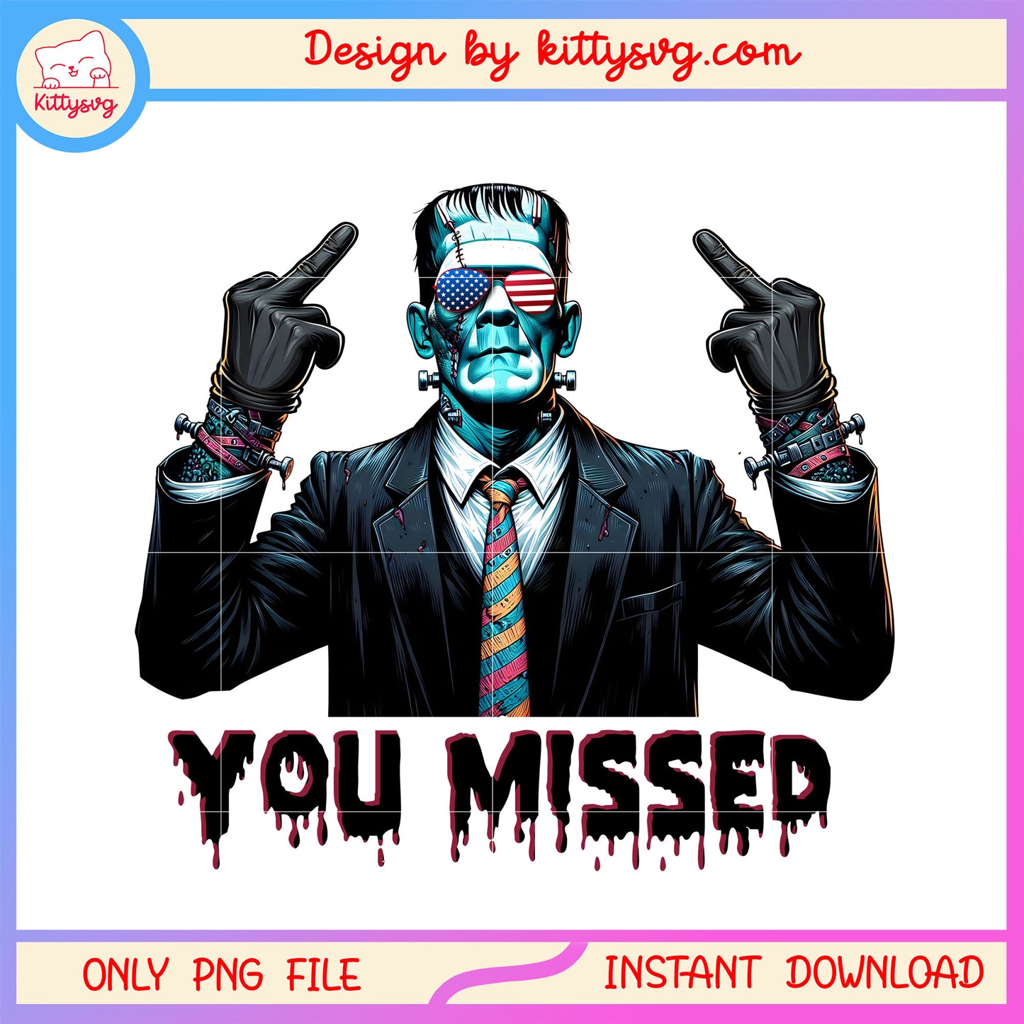 Frankenstein You missed funny middle hand png, frankenstein character png