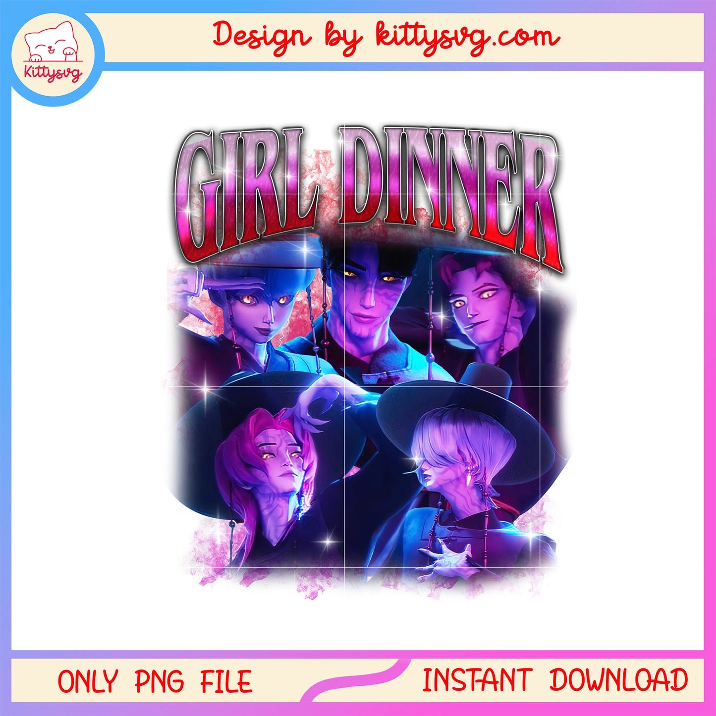 Girl dinner saja boys demon character png, saja boys png, kpop huntrix png