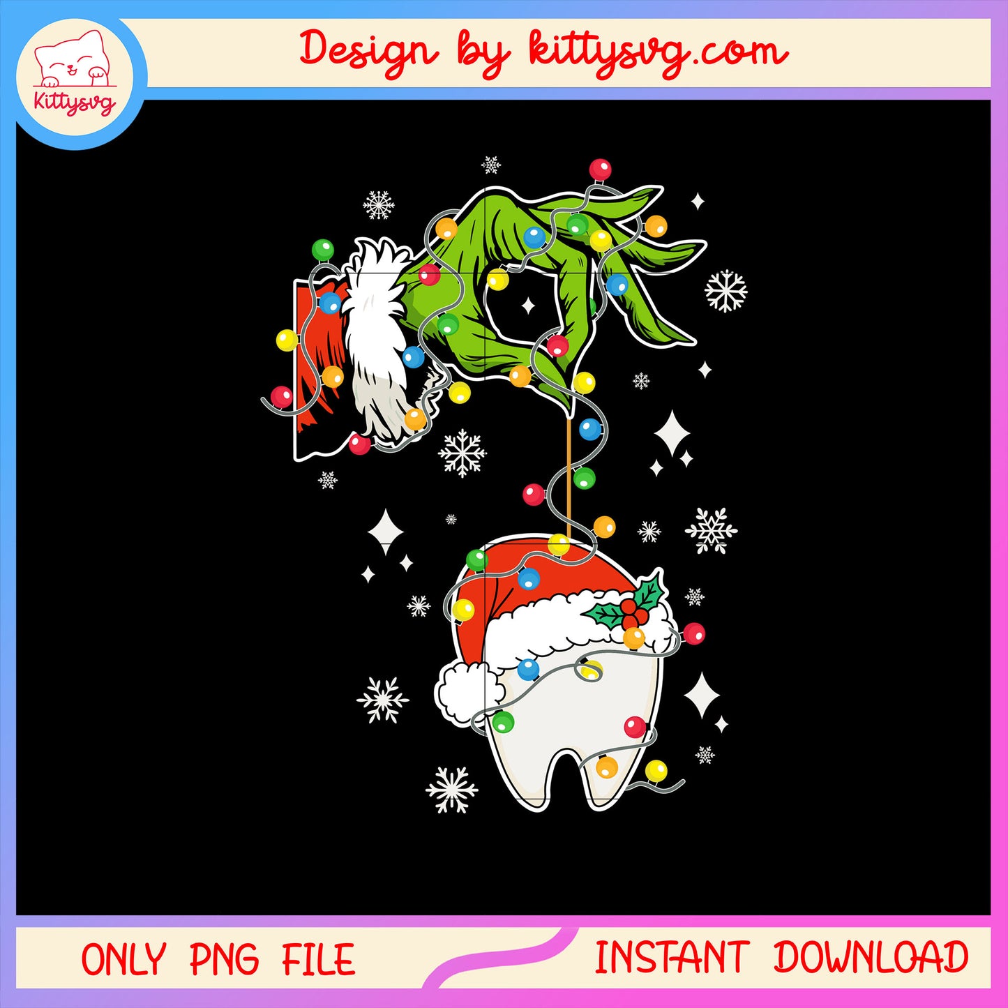 Grinch hand tooth white christmas light png, the grinch hands png