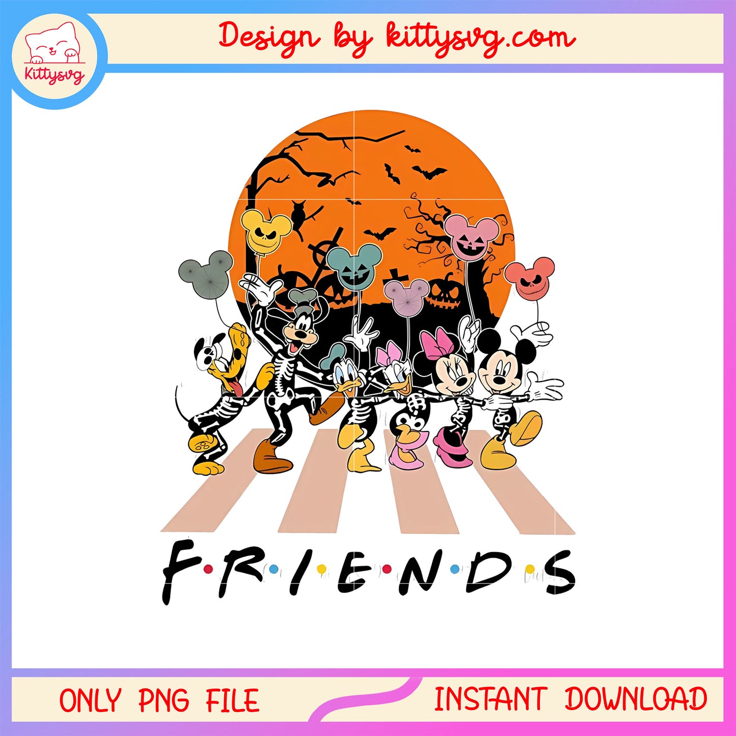 Halloween friends mickey and friends png, disney friends png