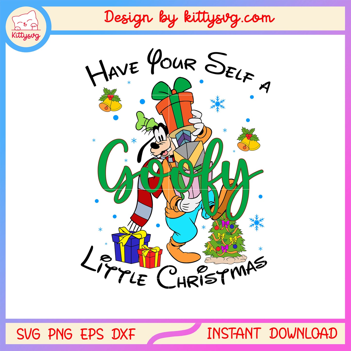 Have your self a little christmas goofy disney svg, this christmas svg