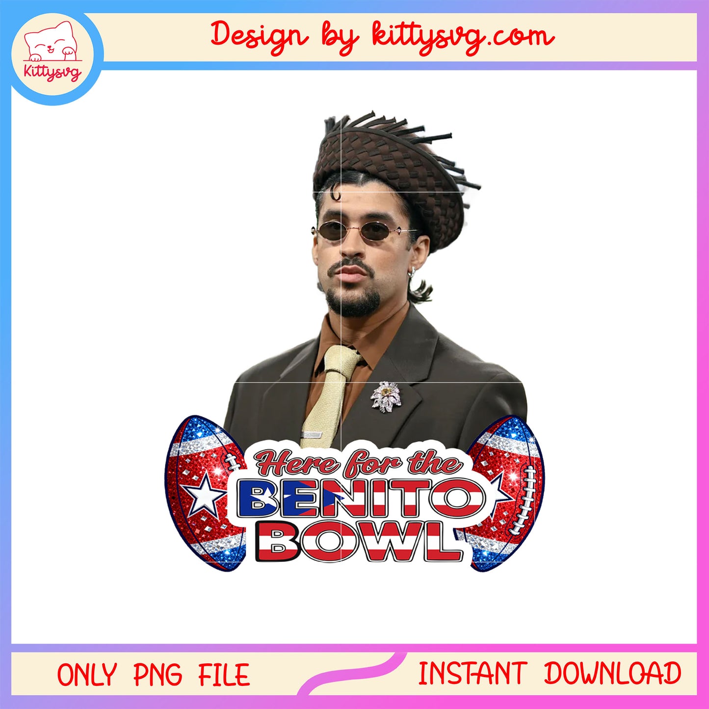 Here for the benito bowl quote png, benito bowl png, bad bunny png
