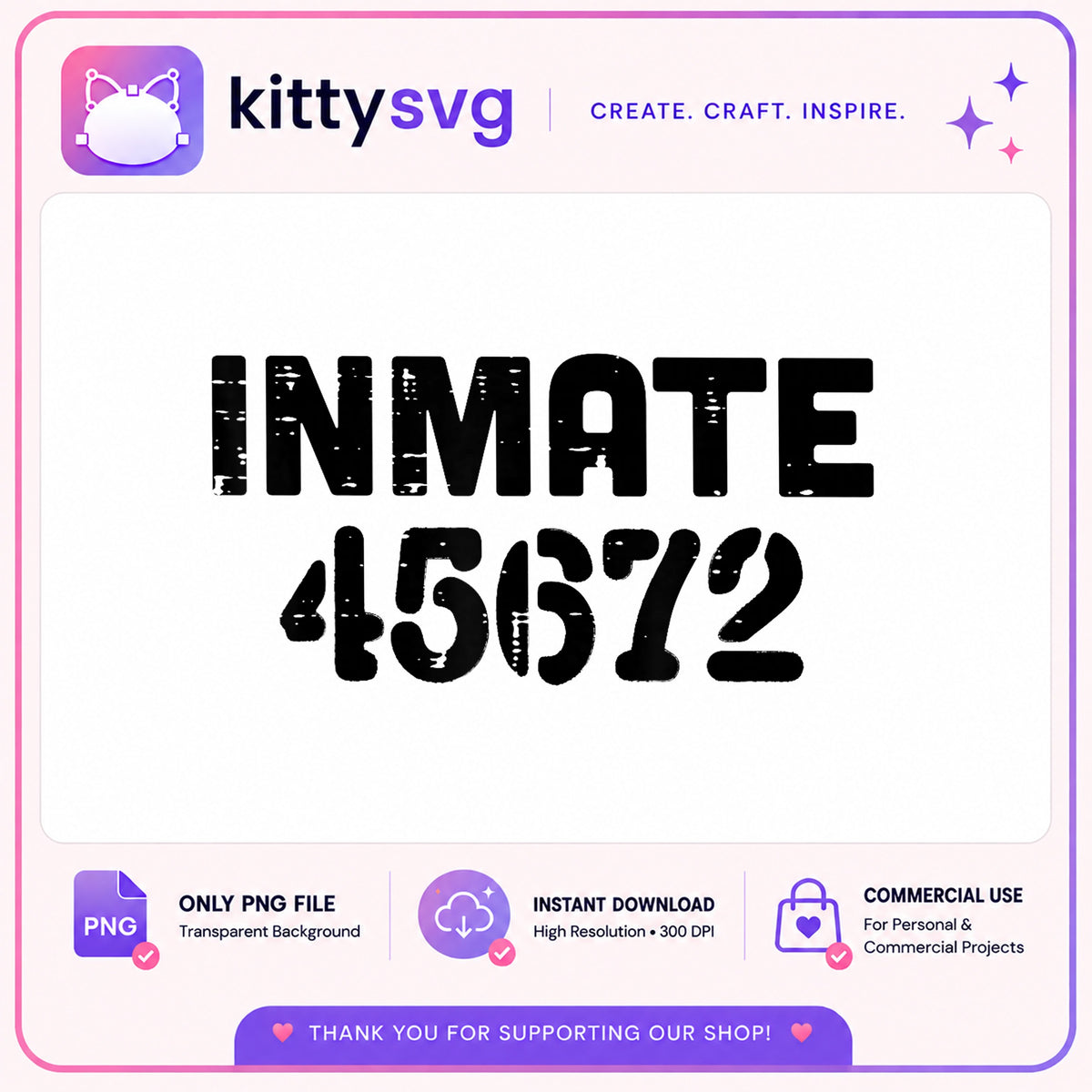Inmate Number PNG, Prisoner Costume Design, Halloween PNG