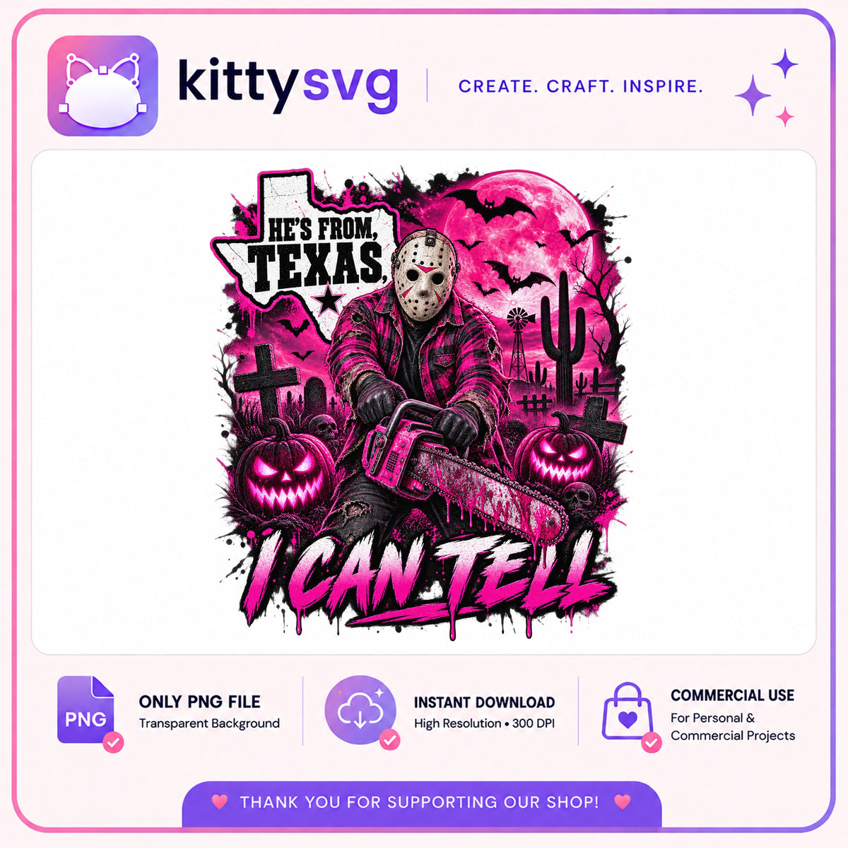 Jason Voorhees Texas Halloween PNG, Horror Killer PNG, Spooky PNG
