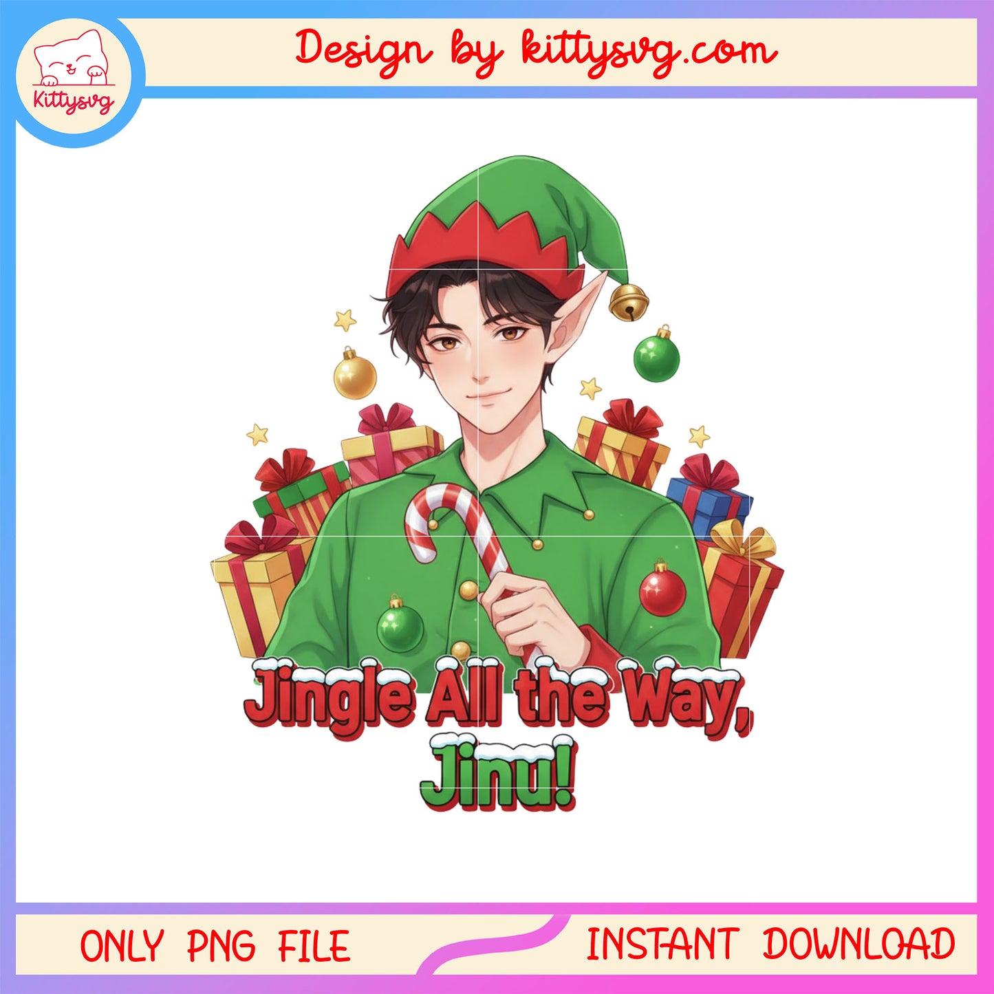Jingle all the way jinu saja boys kpop art png, jinu saja png