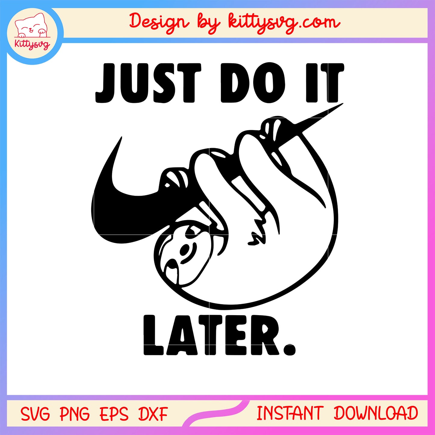 Just do it later logo nike design svg, logo nike svg