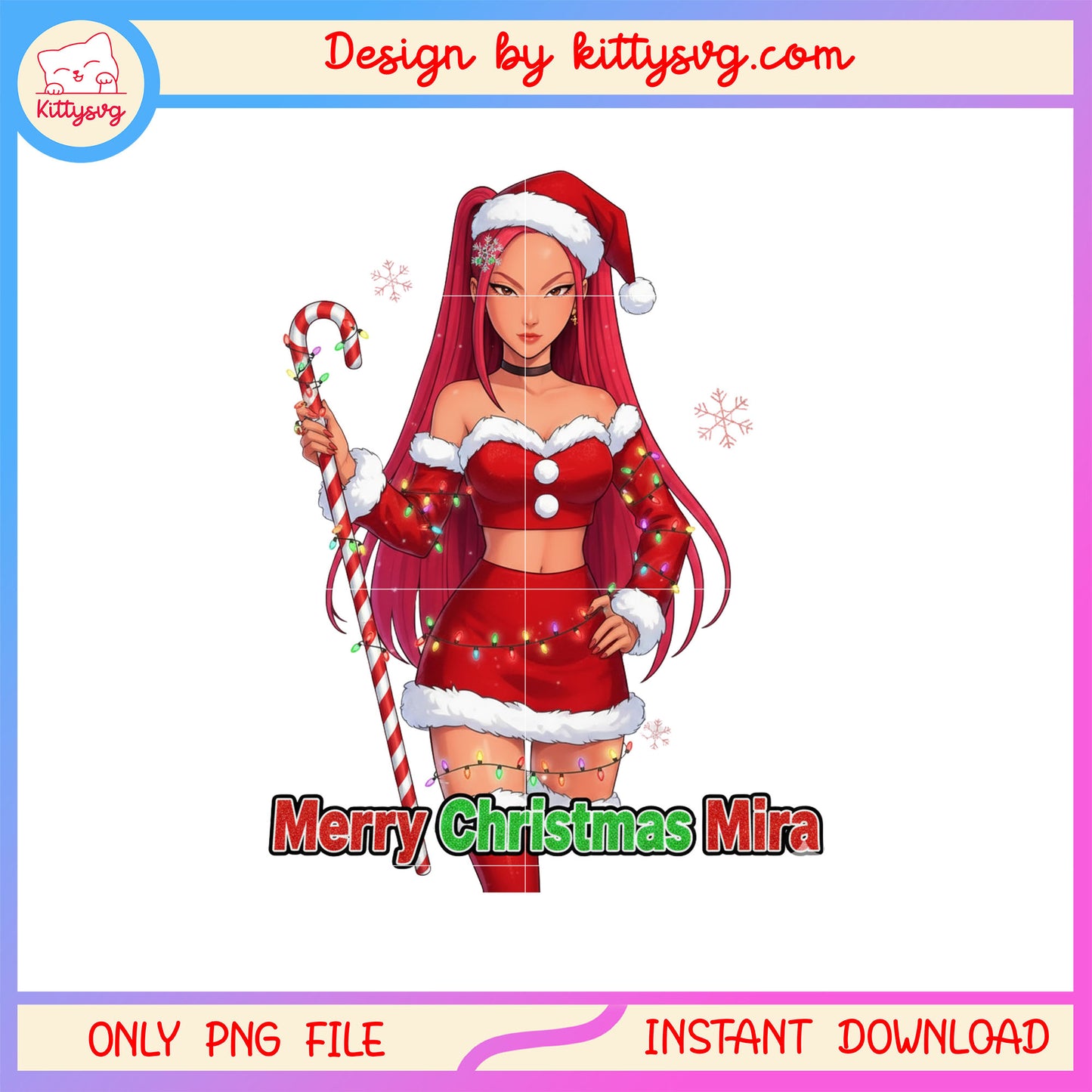 Kpop merry christmas mira huntrix png, mira huntrix png