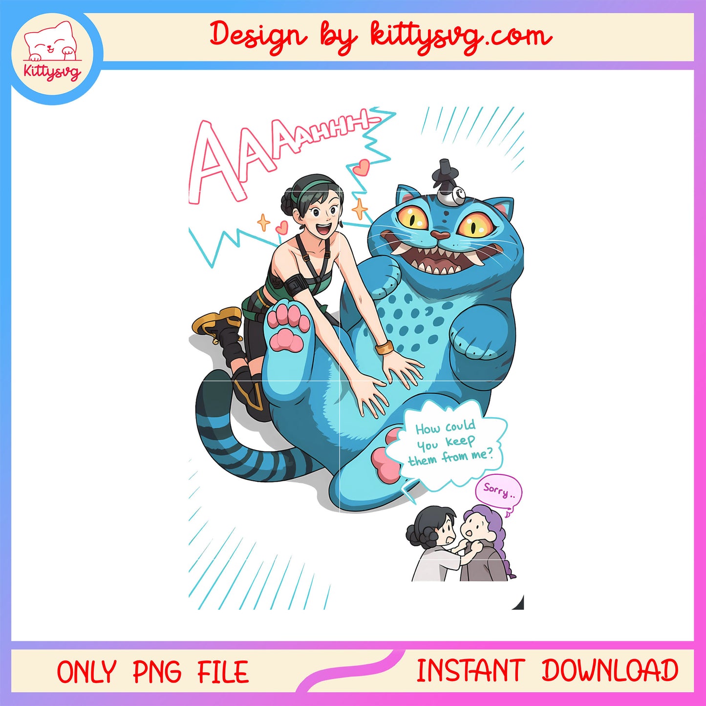 Kpop team girls play with derpy design png, huntrix movie png