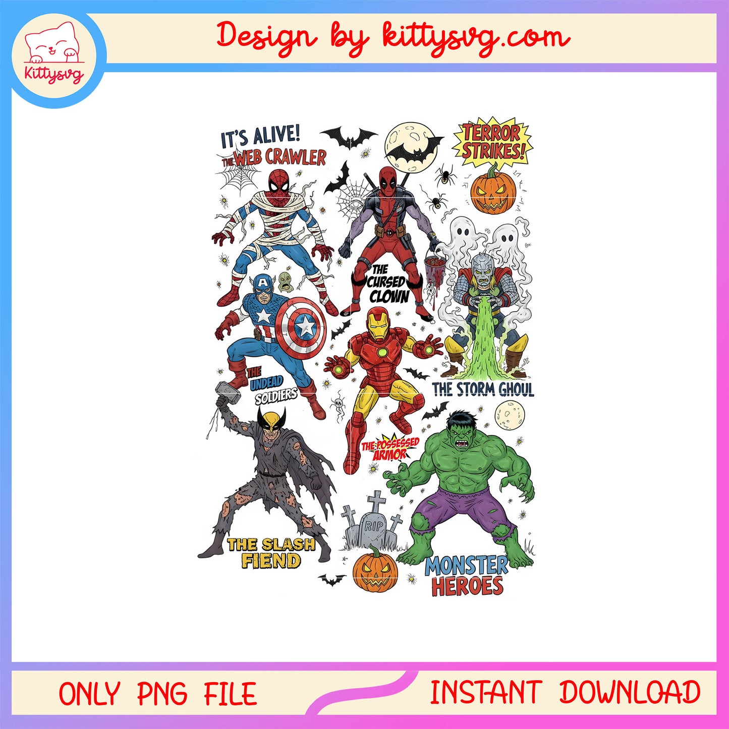 Marvel avengers characters halloween png, avengers movie png