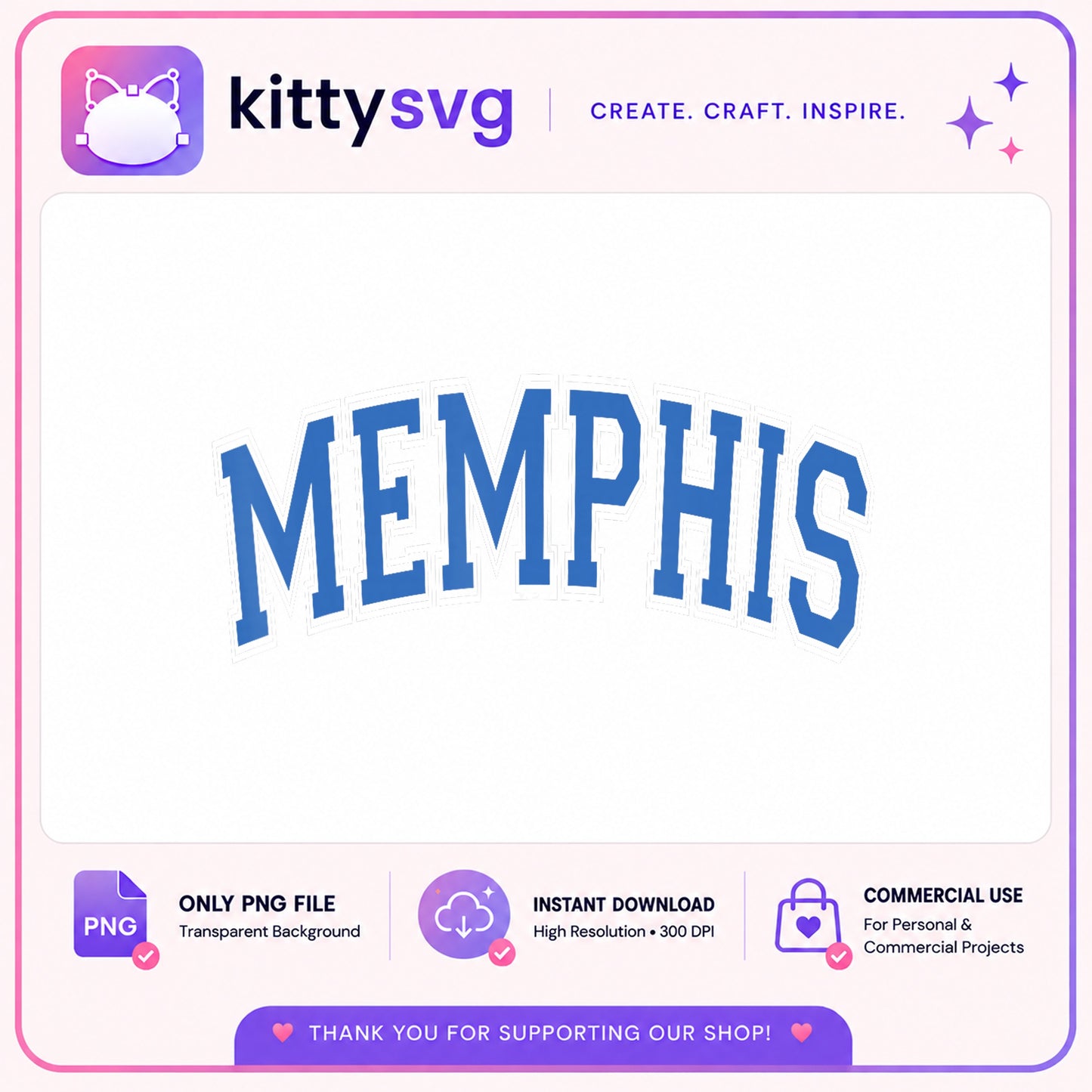 Memphis Varsity Arch Text PNG, City College Font, Memphis PNG