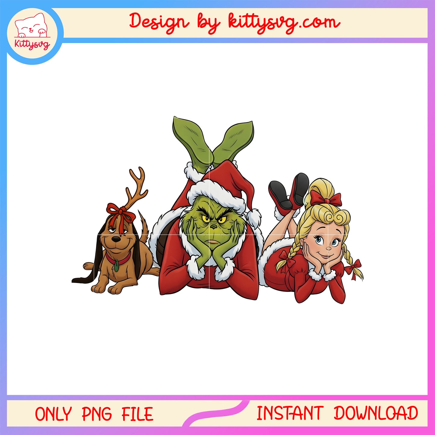Merry christmas grinch and characters cartoon png, grinch meme png