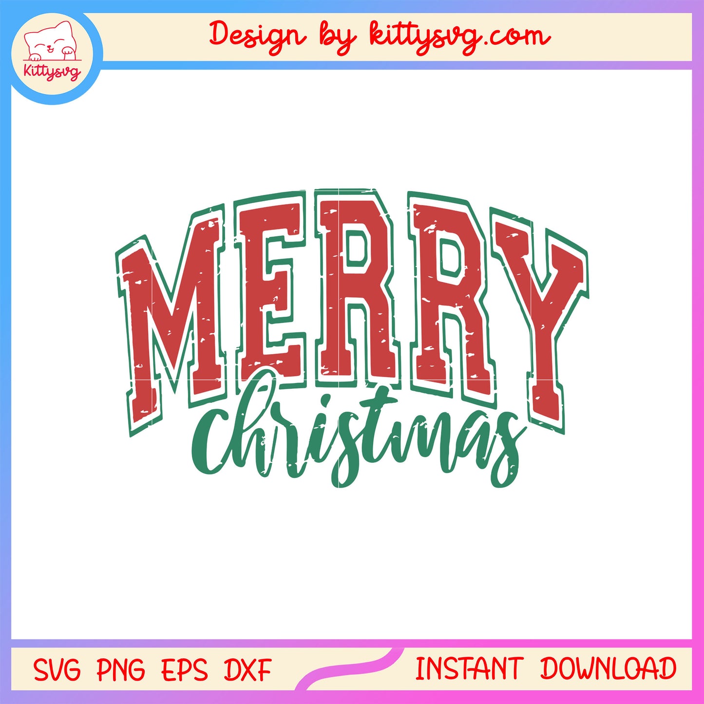 Merry christmas text design svg, christmas decorations svg