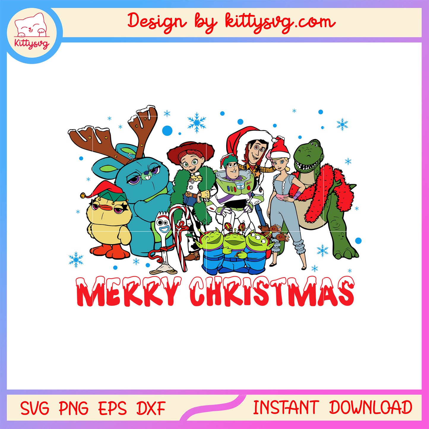 Merry christmas toy story clipart svg, christmas disney decor svg