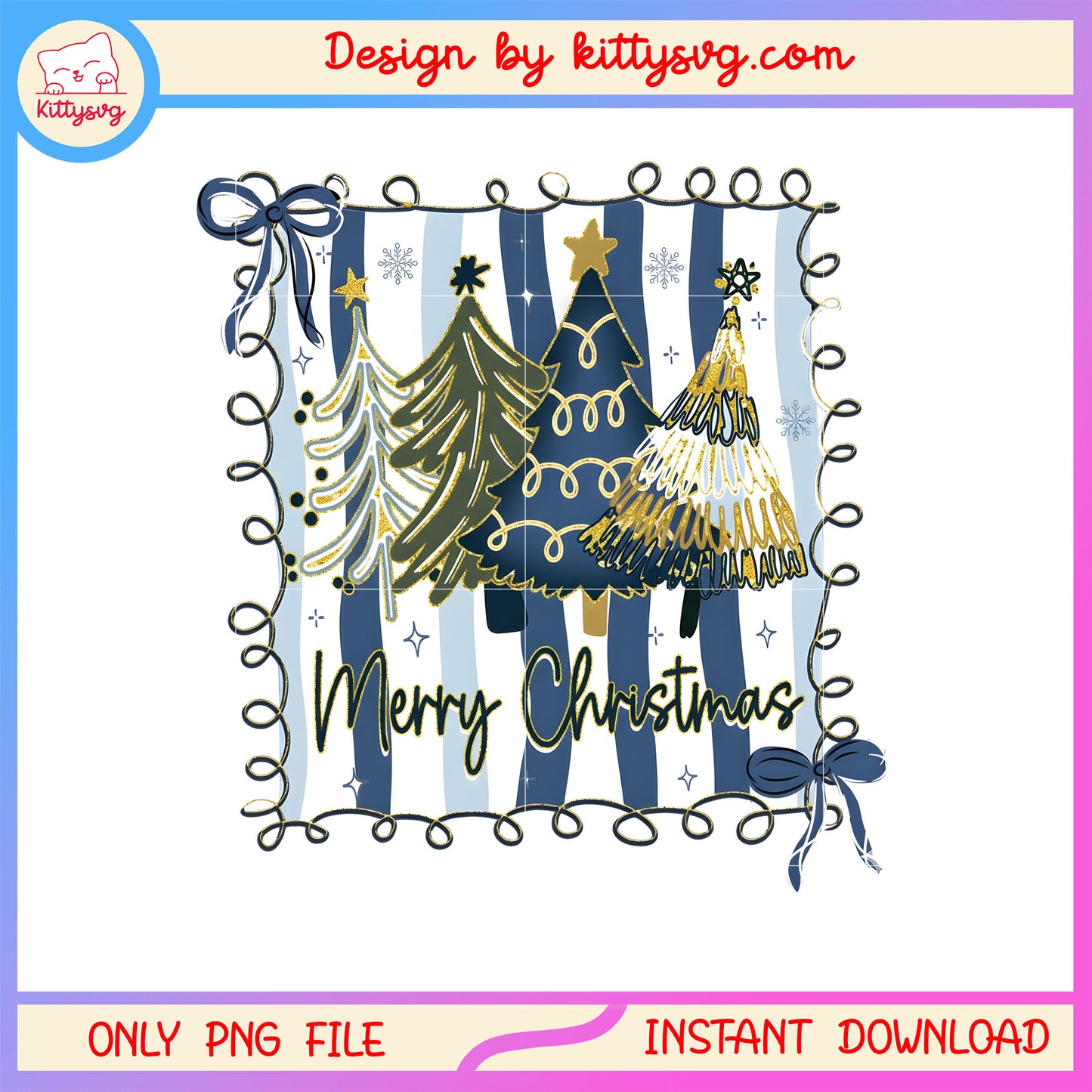 Merry christmas tree coquette frame design png, x-mas png