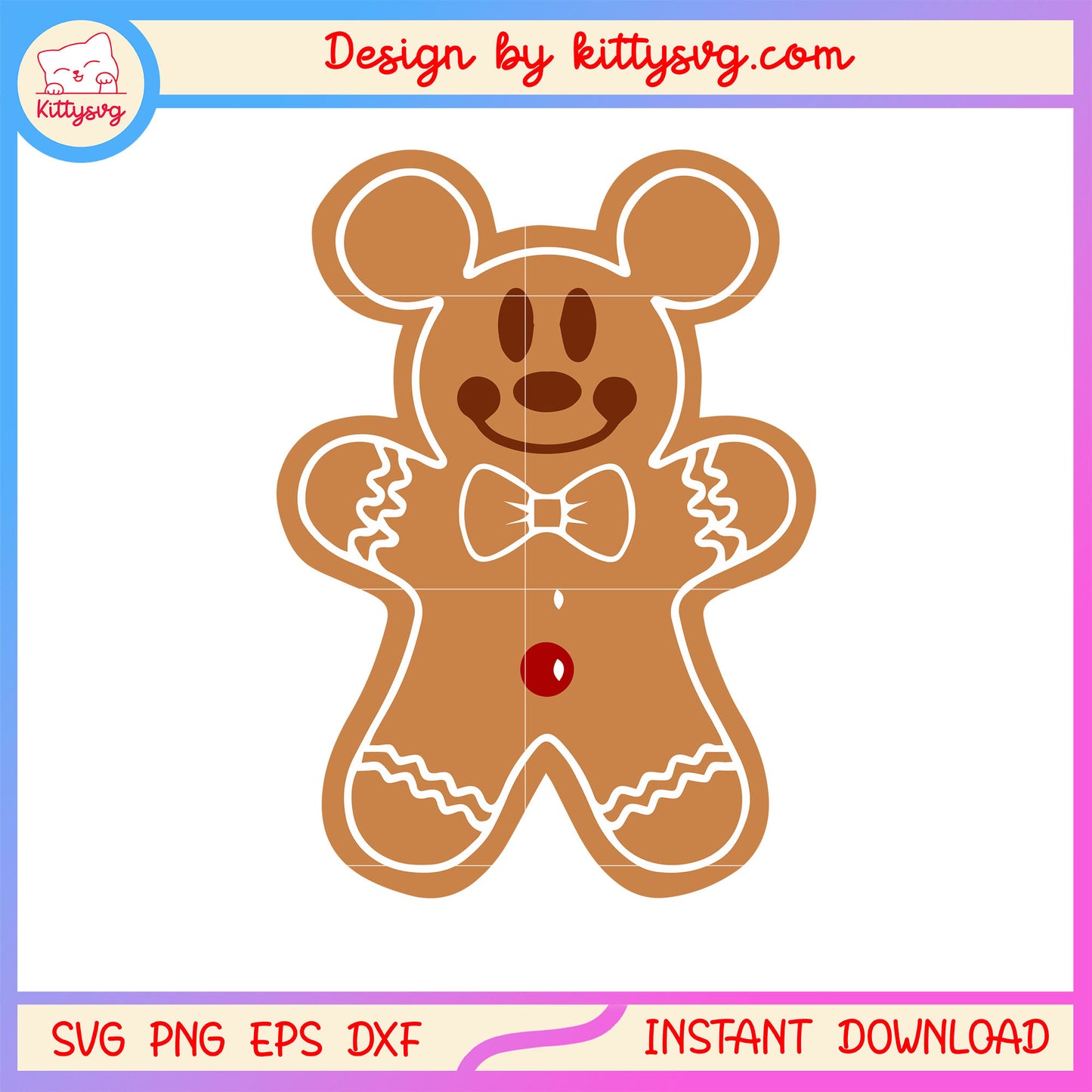 Mickey mouse cookie christmas svg, christmas movies disney svg