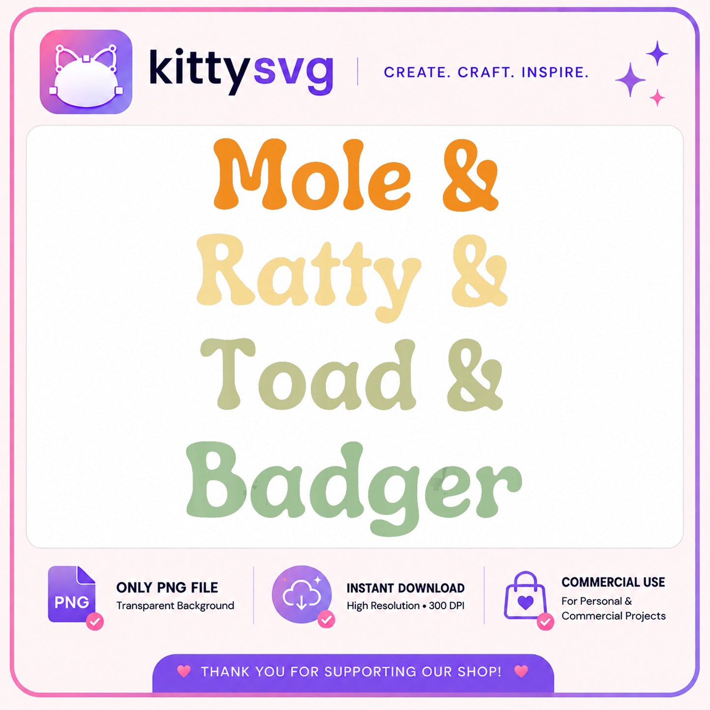 Mole Ratty Toad Badger PNG, Wind In The Willows PNG, Book Characters PNG