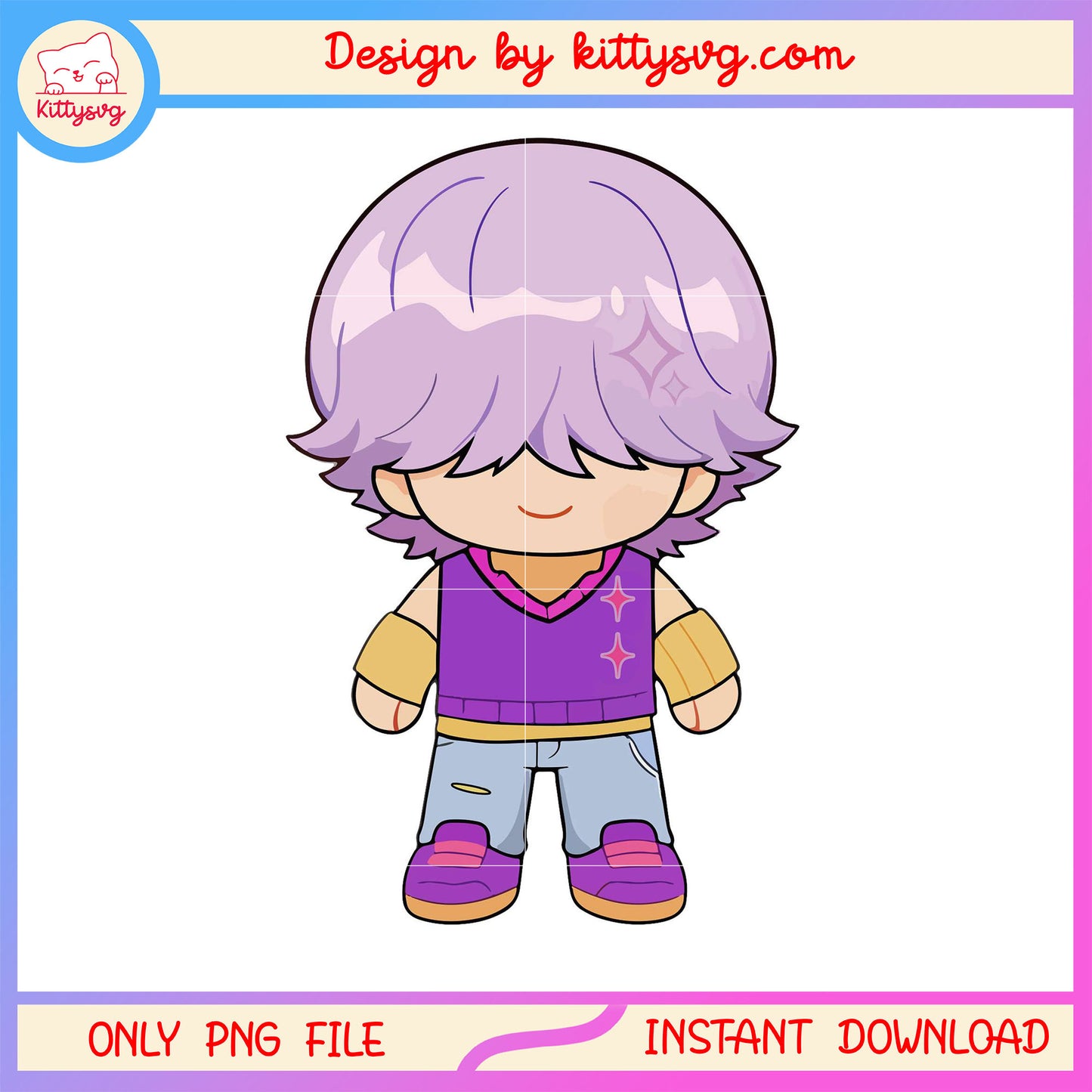 Mystery doll saja boys member design png, saja boys fanart png