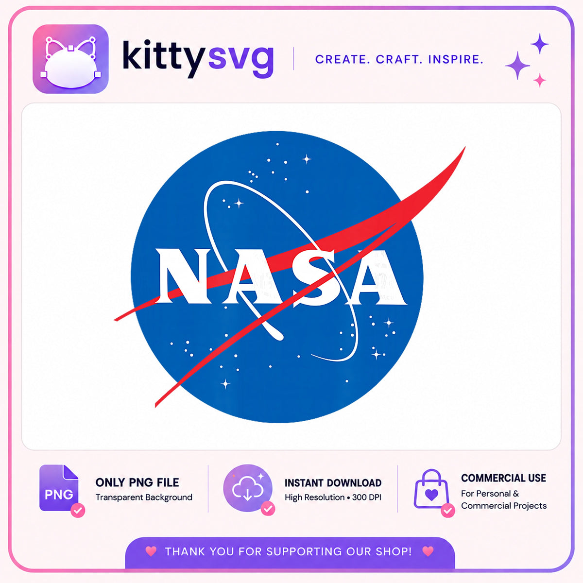 NASA Logo PNG, Space Clipart Transparent, Astronaut PNG