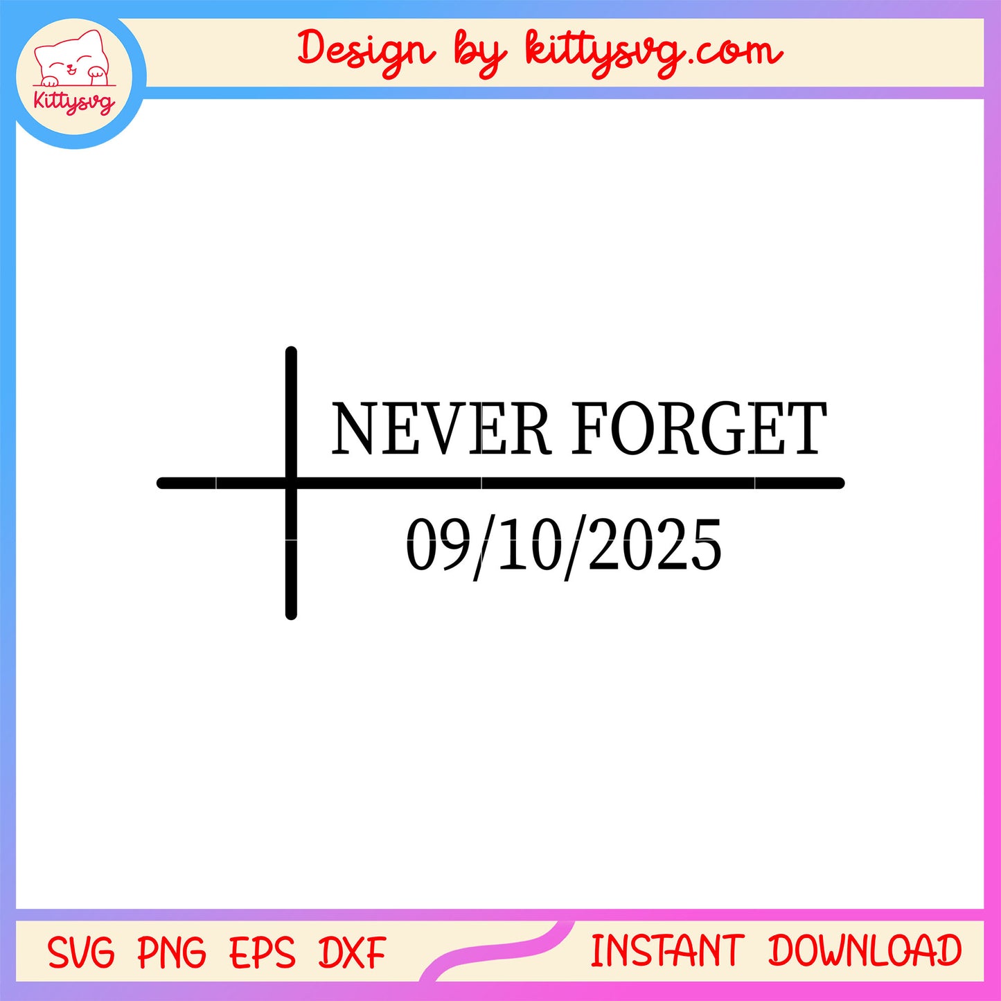 Never forget 09 10 2025 charlie krirk rip svg, pray charlie svg