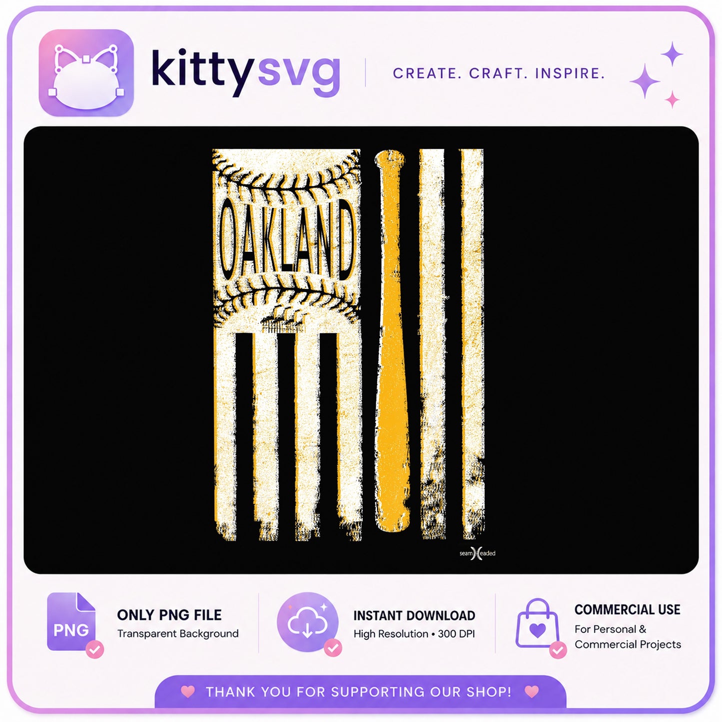 Oakland Baseball Flag PNG, Baseball Bat American Flag, Sport PNG