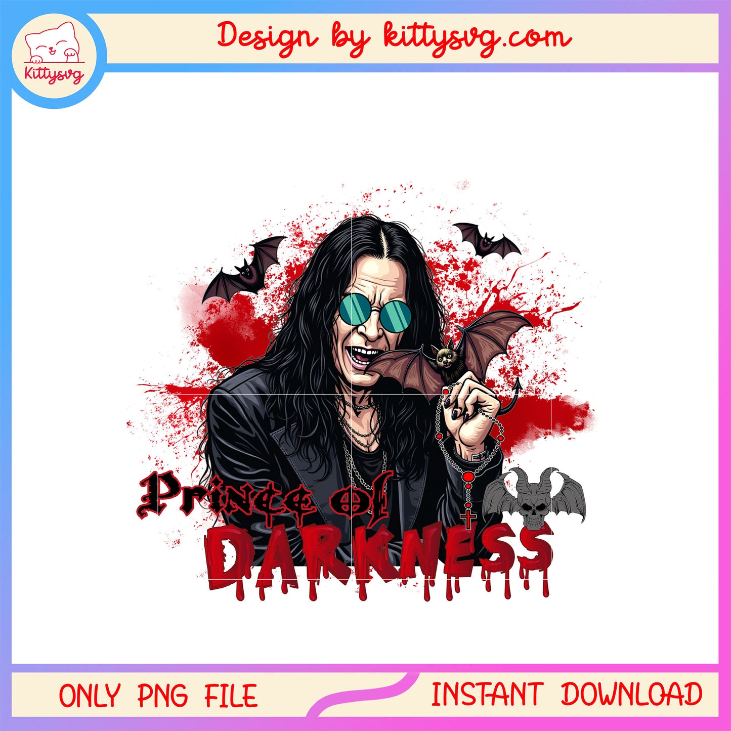 Ozzy osbourne bat prince of darkness png, ozzy osbourne png
