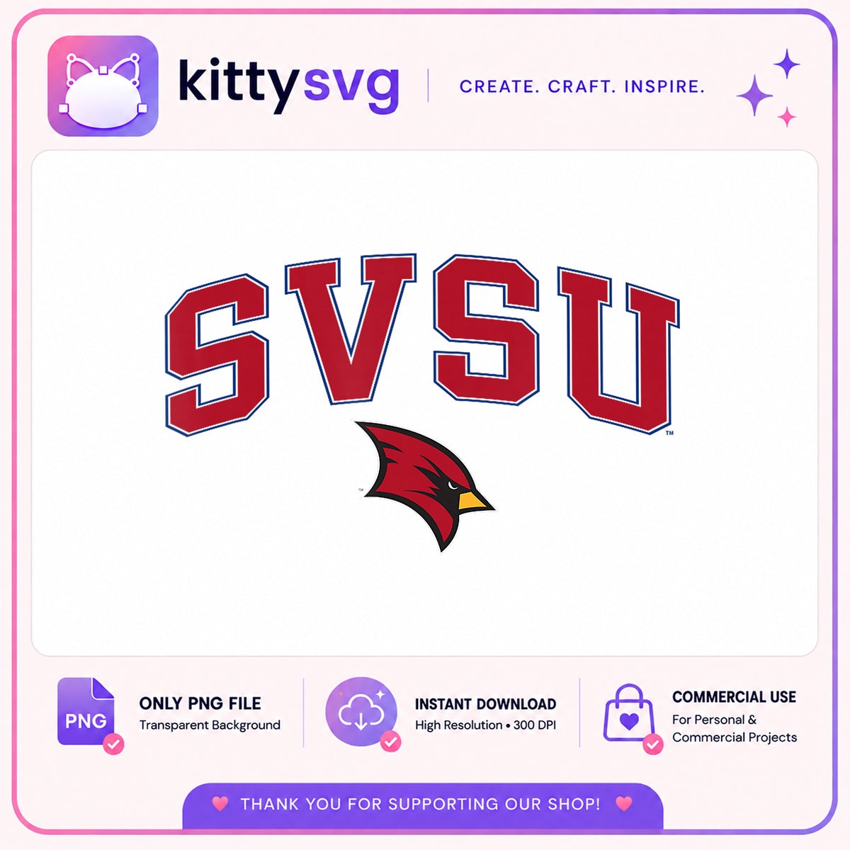 SVSU Cardinals PNG, Saginaw Valley State University PNG, College PNG
