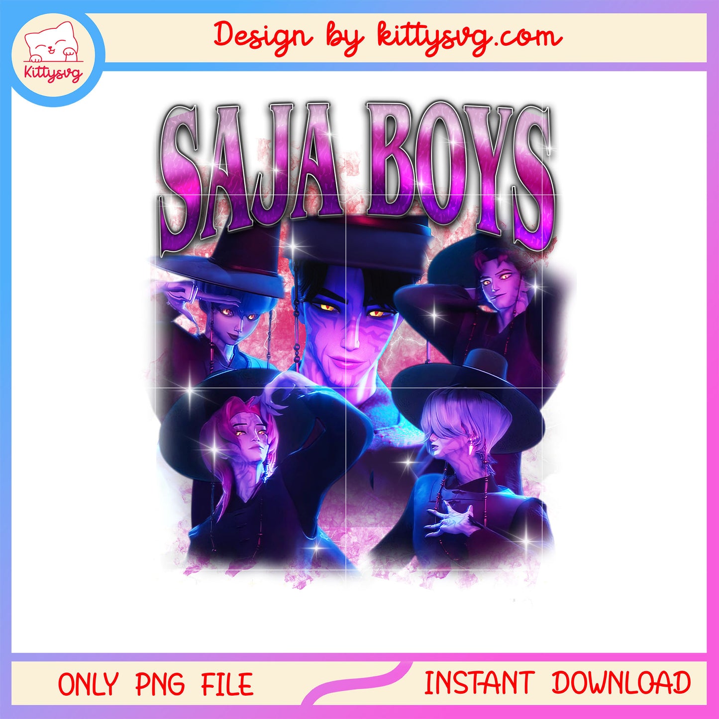 Saja boys jinu demon member design png, kpop demon hunters jinu png