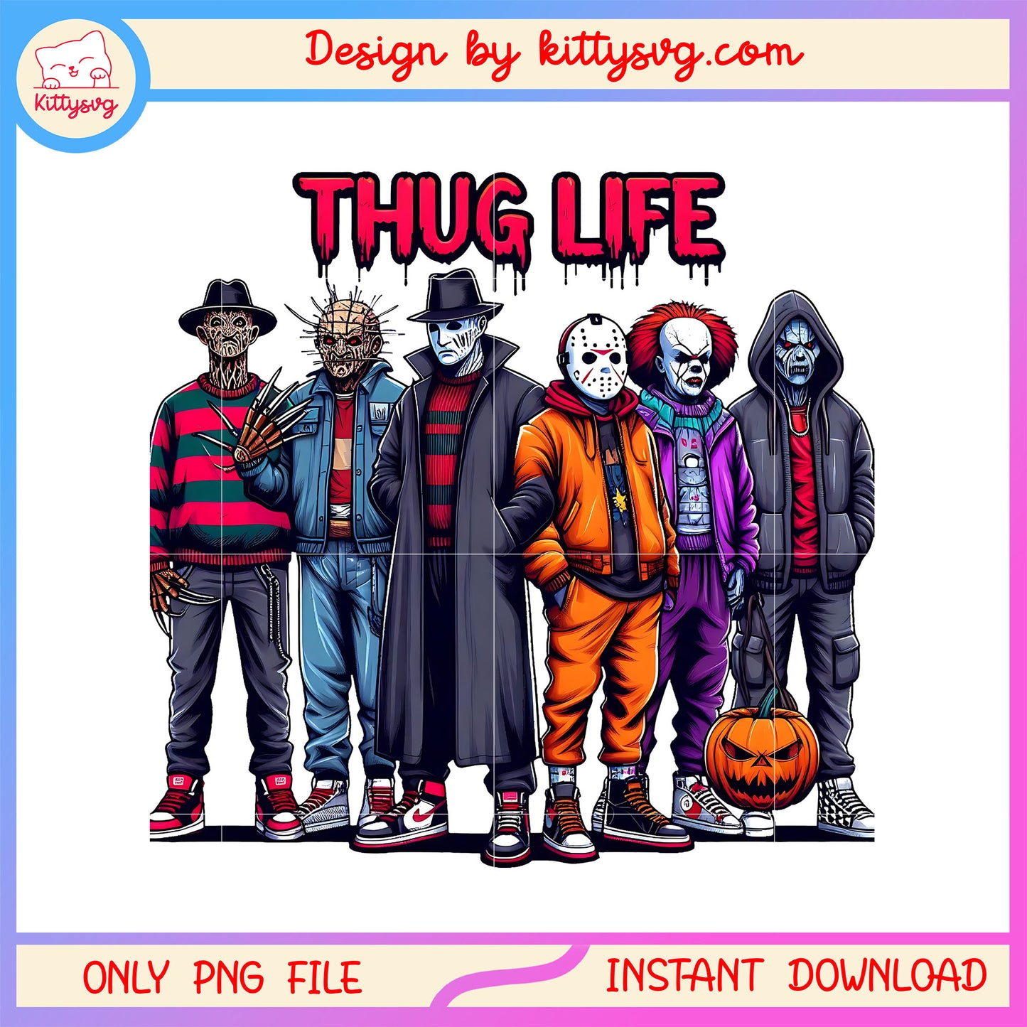 Scary killer halloween movies thug life png, the killer png, thug life png