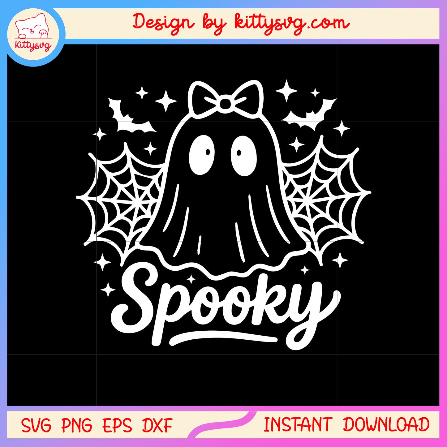 Spooky boo halloween day design svg, halloween boo svg