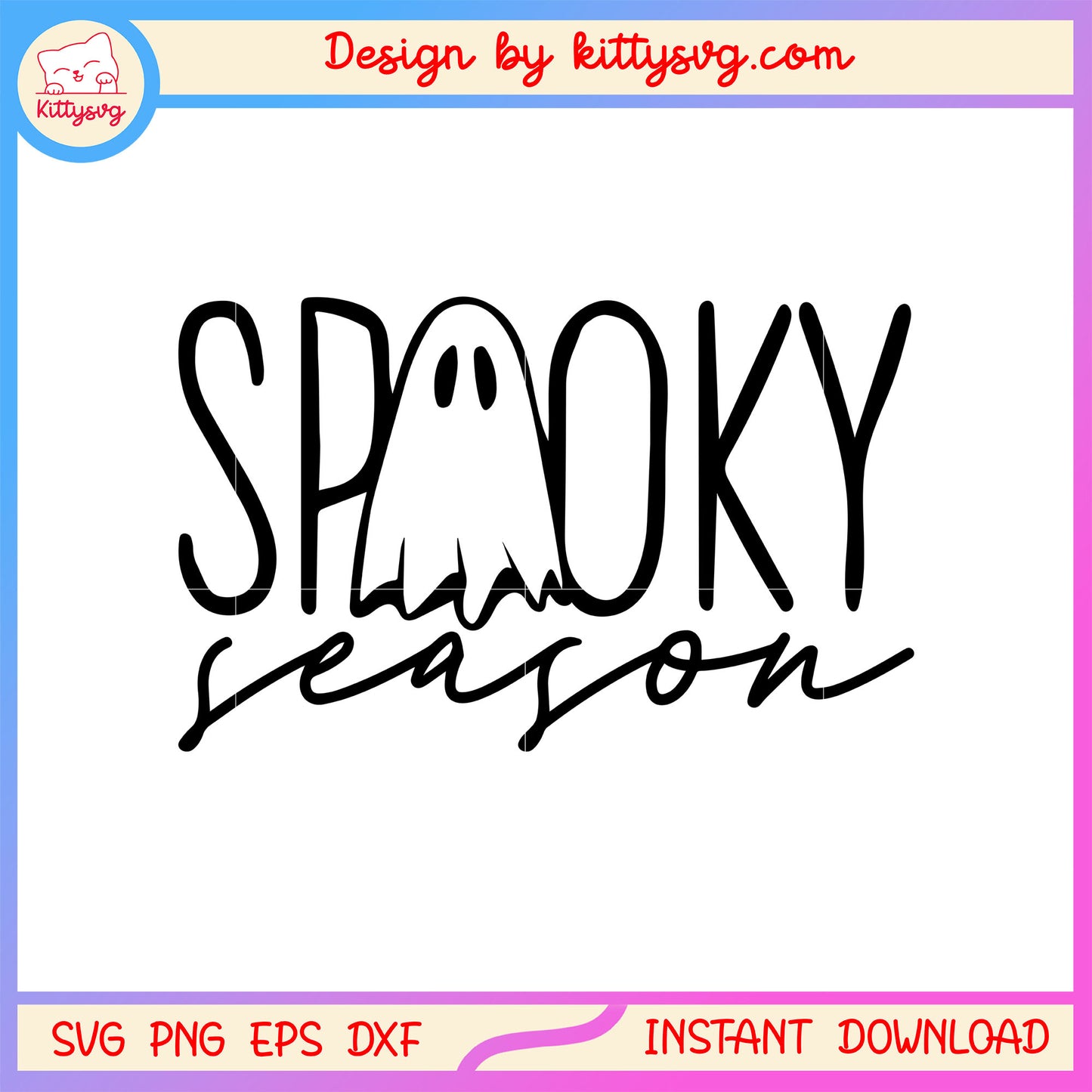 Spooky season sheet ghost svg, halloween sheet ghost svg